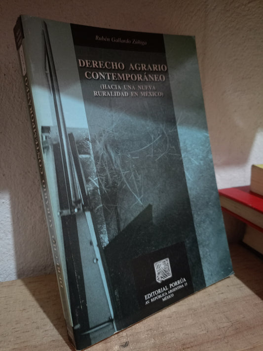 DERECHO AGRARIO CONTEMPORANEO POR RUBEN GALLARDO ZUÑIGA USADO DERECHO JUAREZ 515
