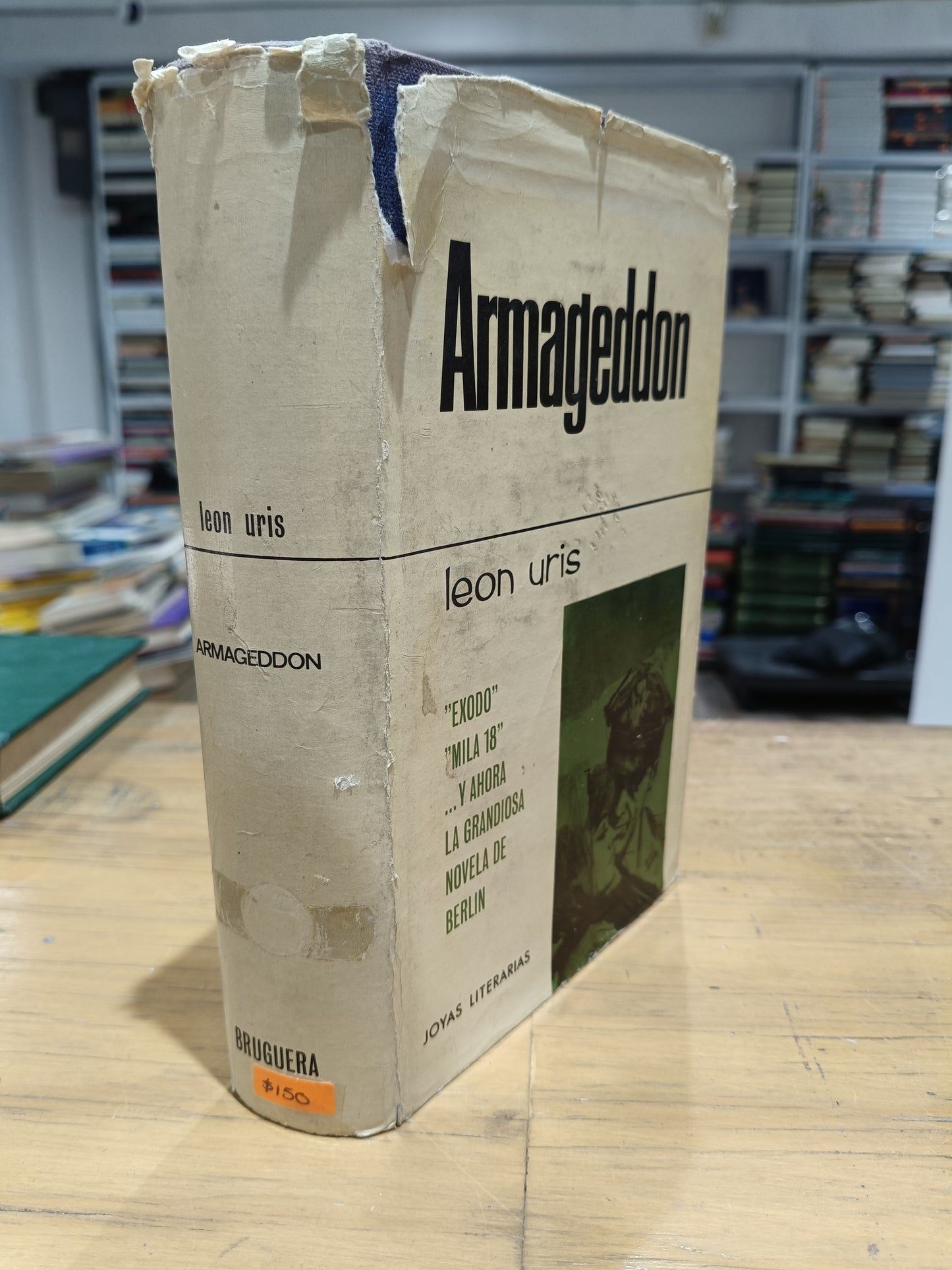 ARMAGEDDON POR LEON URIS USADO NOVELAS JUAREZ 515