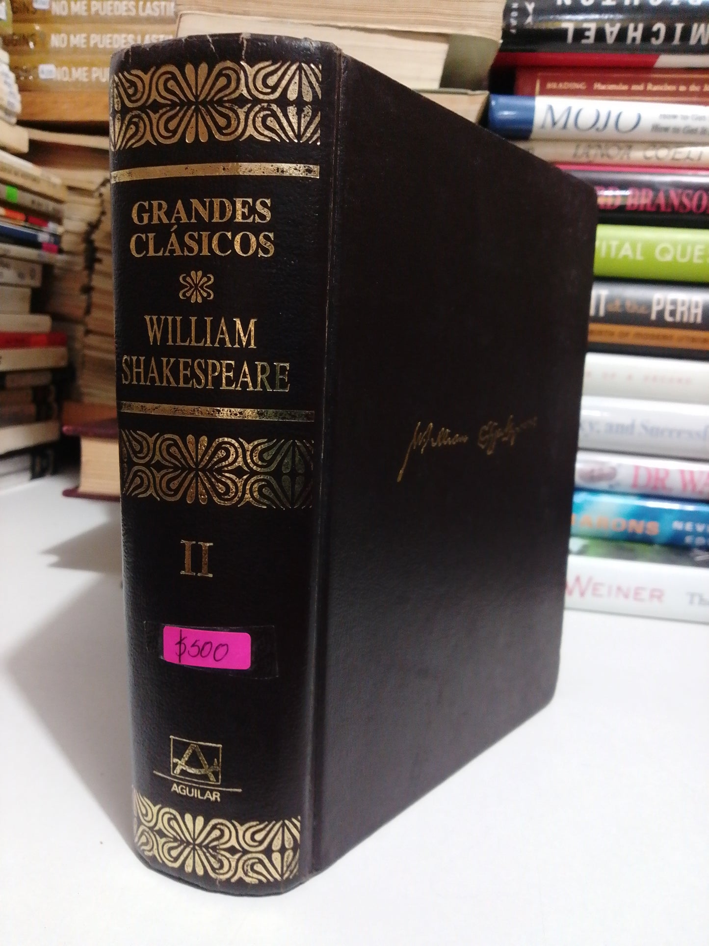 OBRAS COMPLETAS POR WILLIAM SHAKESPEARE TOMO DOS USADO NOVELA JUÁREZ