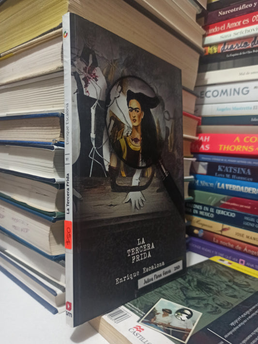 LA TERCERA FRIDA POR ENRIQUE ESCALONA USADO NOVELAS JUÁREZ