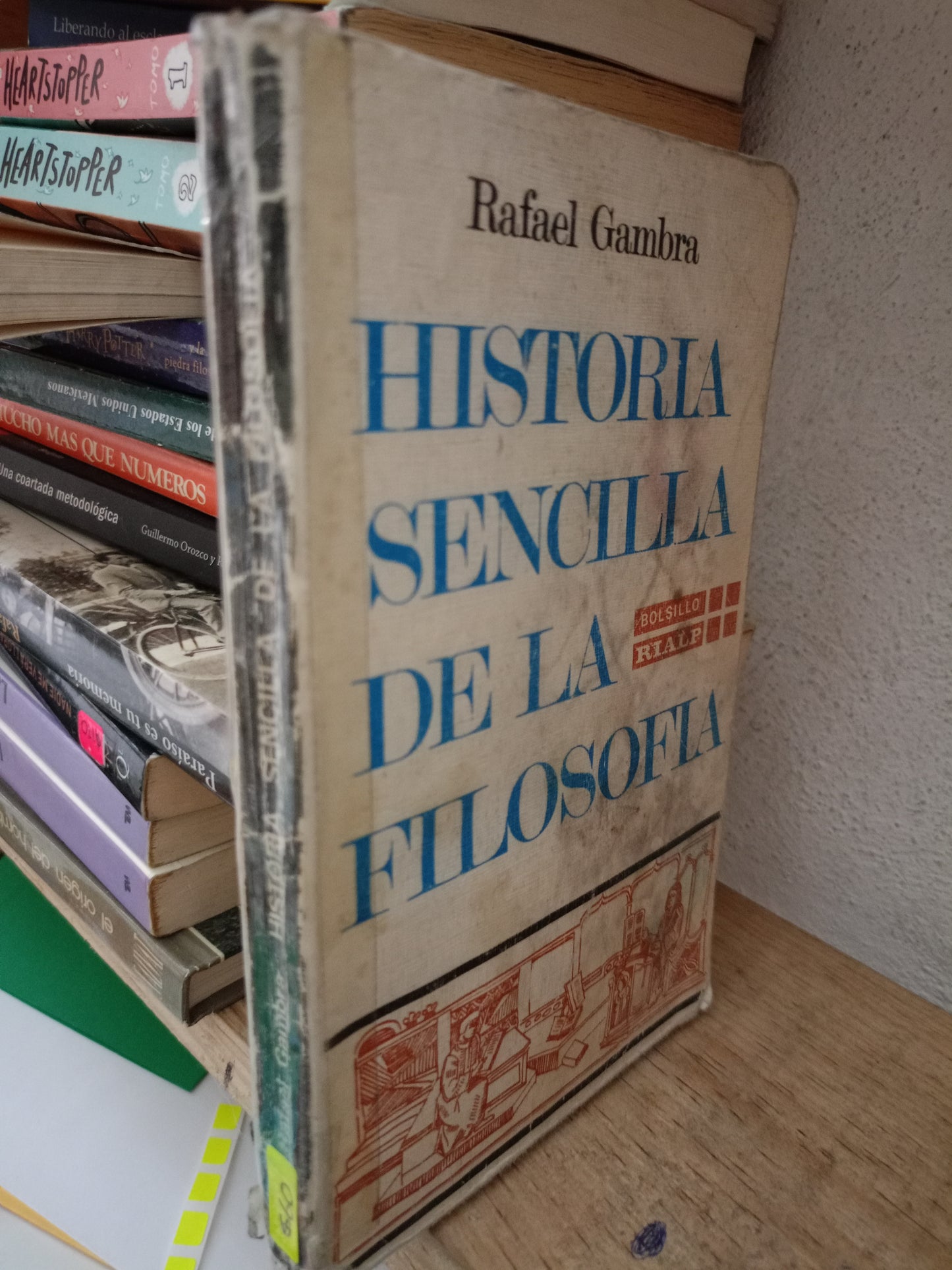 HISTORIA SENCILLA DE LA FILOSOFIA POR RAFAEL GAMBRA USADO FILOSOFIA LITERARIO 305