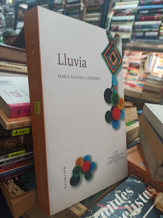 LLUVIA POR MARÍA EUGENIA LEEFMANS USADO NOVELAS ALDAMA