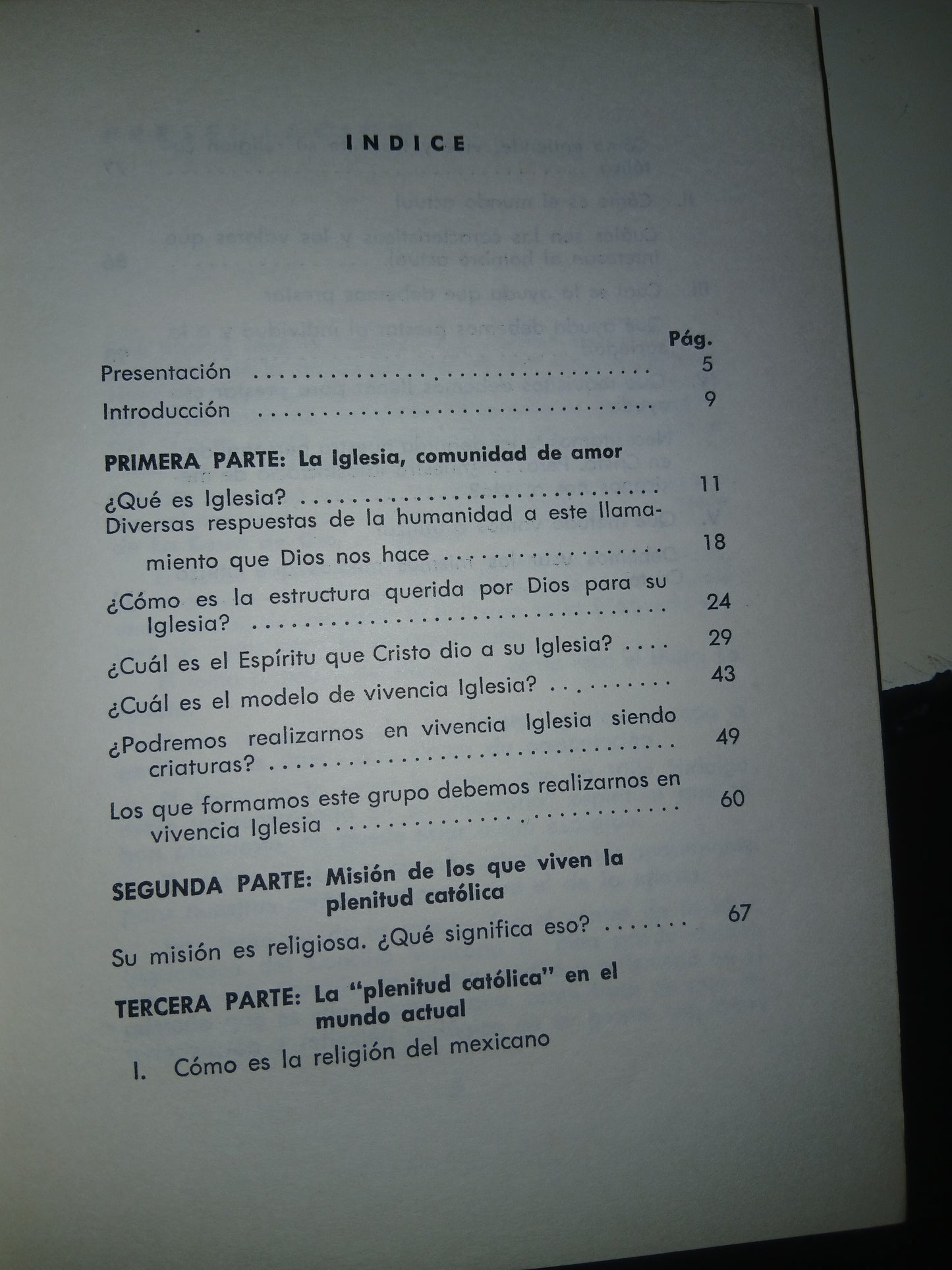 Y LA IGLESIA... ¿PARA QUÉ? POR JOSÉ G. DELGADO R. Y AGUSTÍN FALCÓN O. USADO RELIGIÓN LITERARIO 207