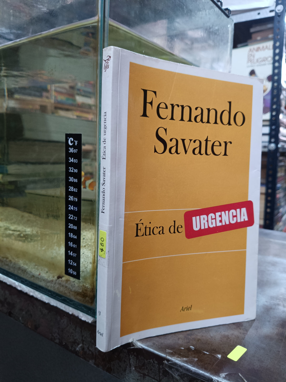ETICA DE URGENCIA POR FERNANDO SAVATER USADO SOCIOLOGIA ALDAMA