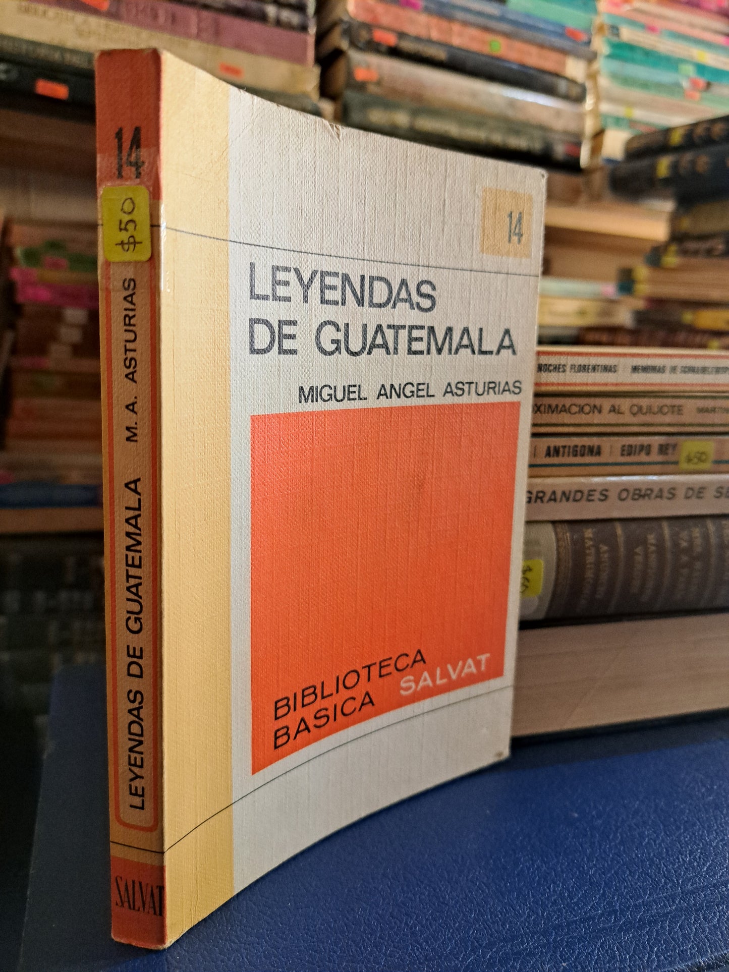LEYENDAS DE GUATEMALA MIGUEL ANGEL ASTURIAS USADO NOVELA LITERARIO 207