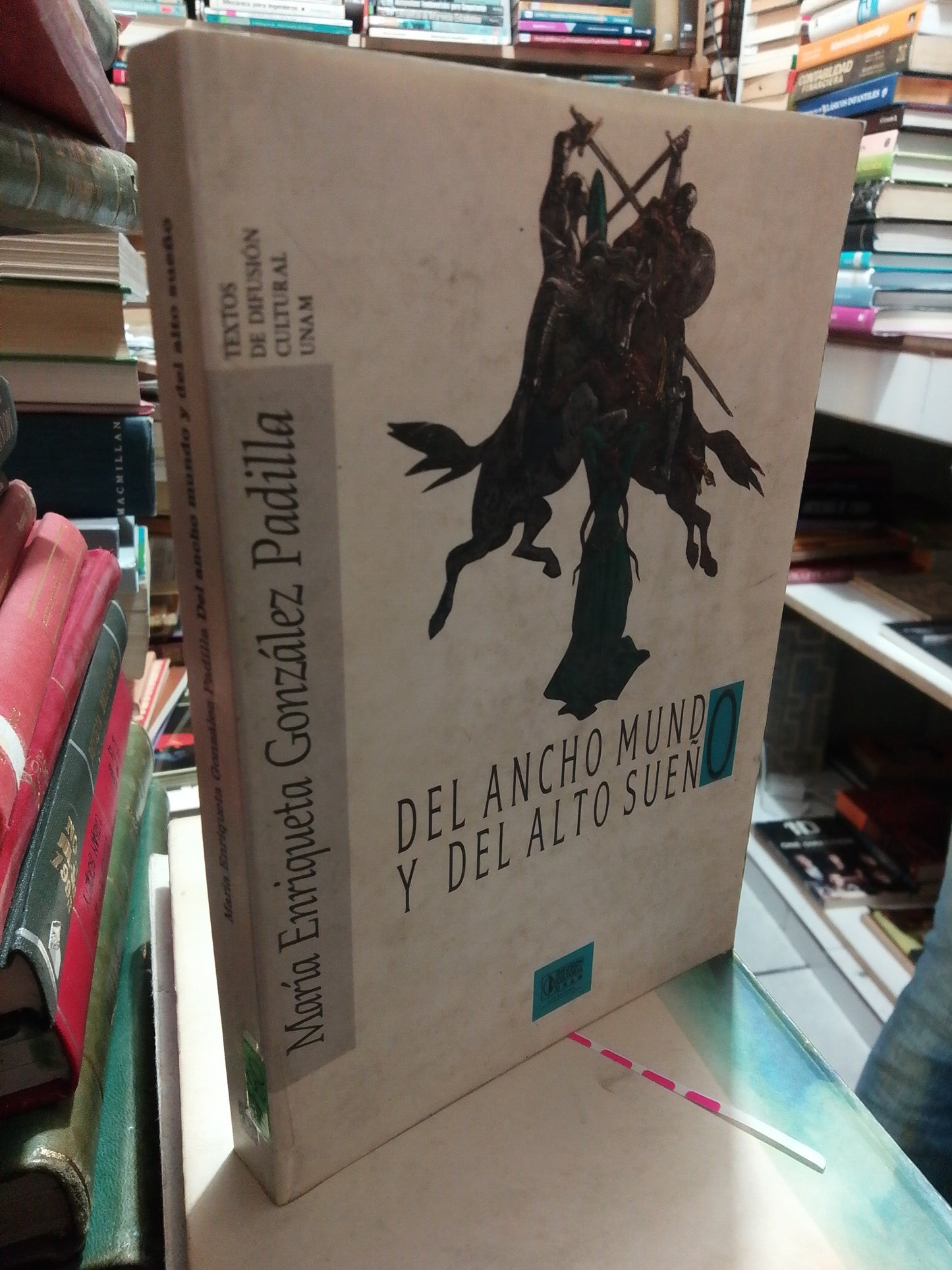 DEL ANCHO MUNDO Y DEL ALTO SUEÑO POR MARIA ENRIQUETA GONZÁLEZ USADO NOVELA JUÁREZ