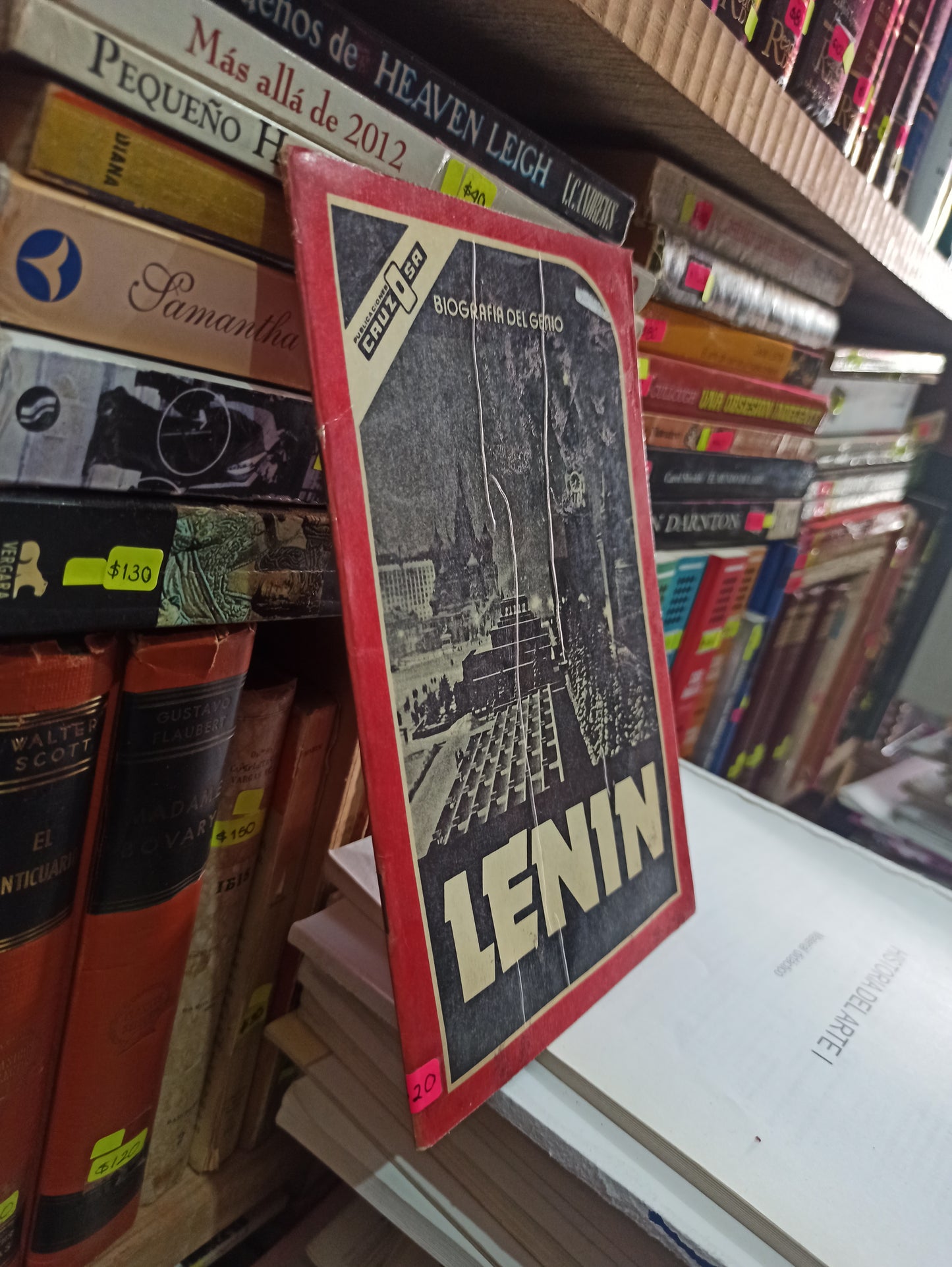 LENIN POR OSCAR RENÉ CRUZ O. USADO SOCIOLOGÍA LITERARIO 305