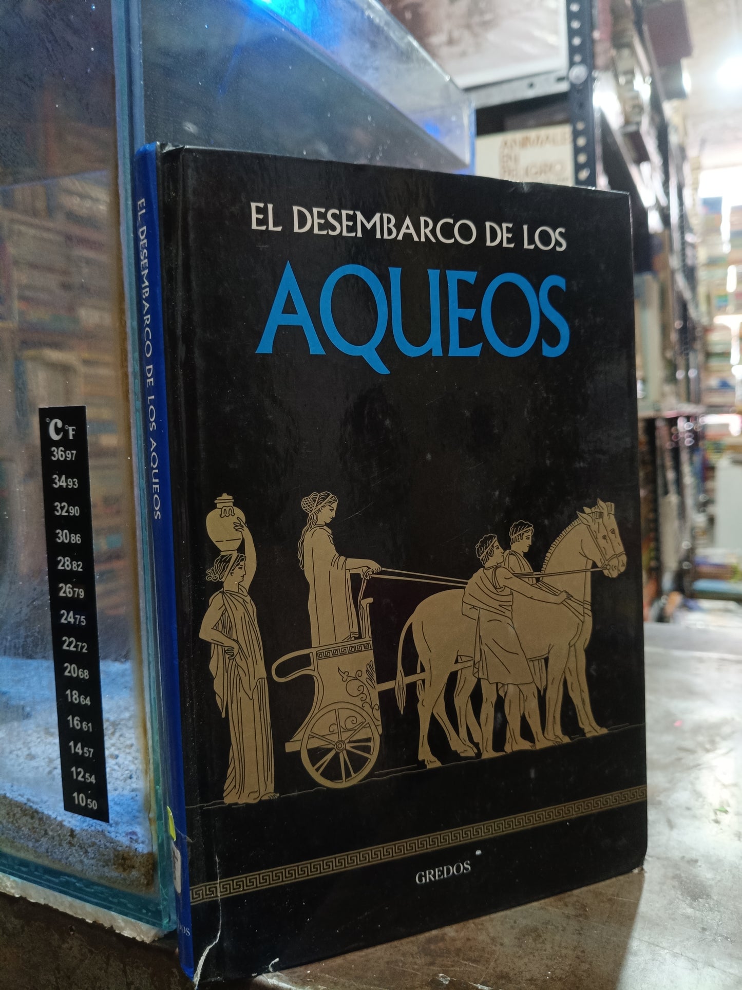 EL DESEMBARCO DE LOS AQUEOS USADO HISTORIA ALDAMA