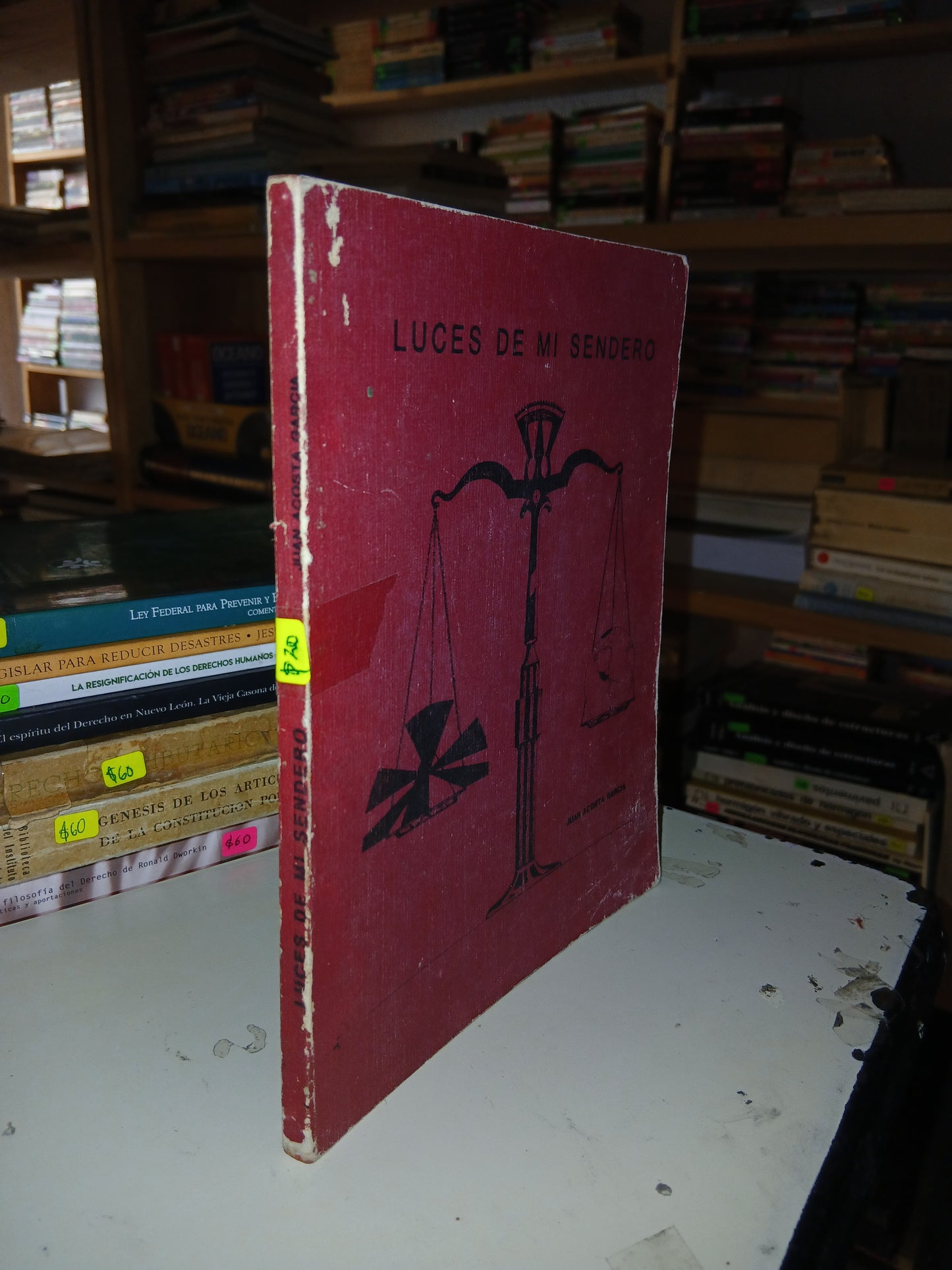 LUCES DE MI SENDERO POR JUAN ACOSTA GARCÍA USADO POESÍA LITERARIO 207