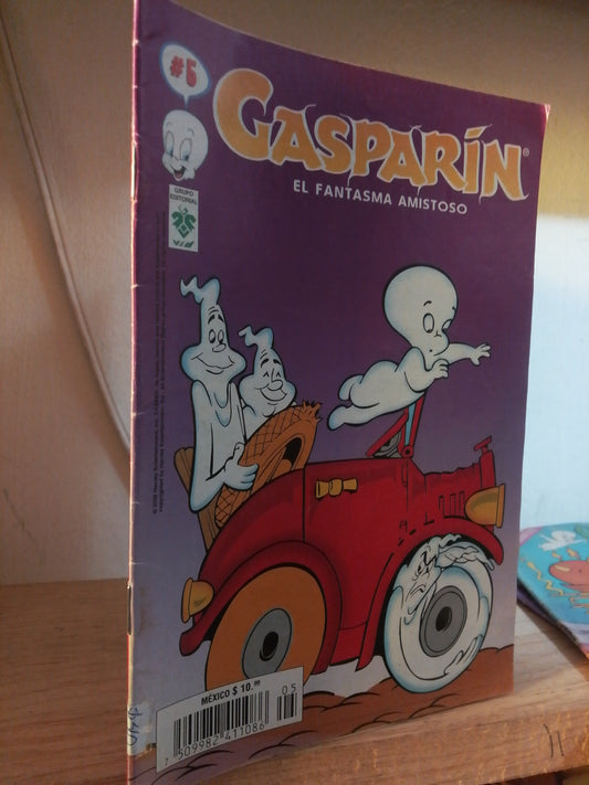 GASPARIN EL FANTASMA AMISTOSO USADO NOVELA JUÁREZ