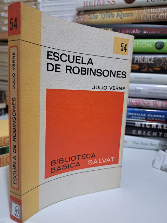 LA ESCUELA DE ROBINSONES JULIO VERNE USADO NOVELA JUÁREZ