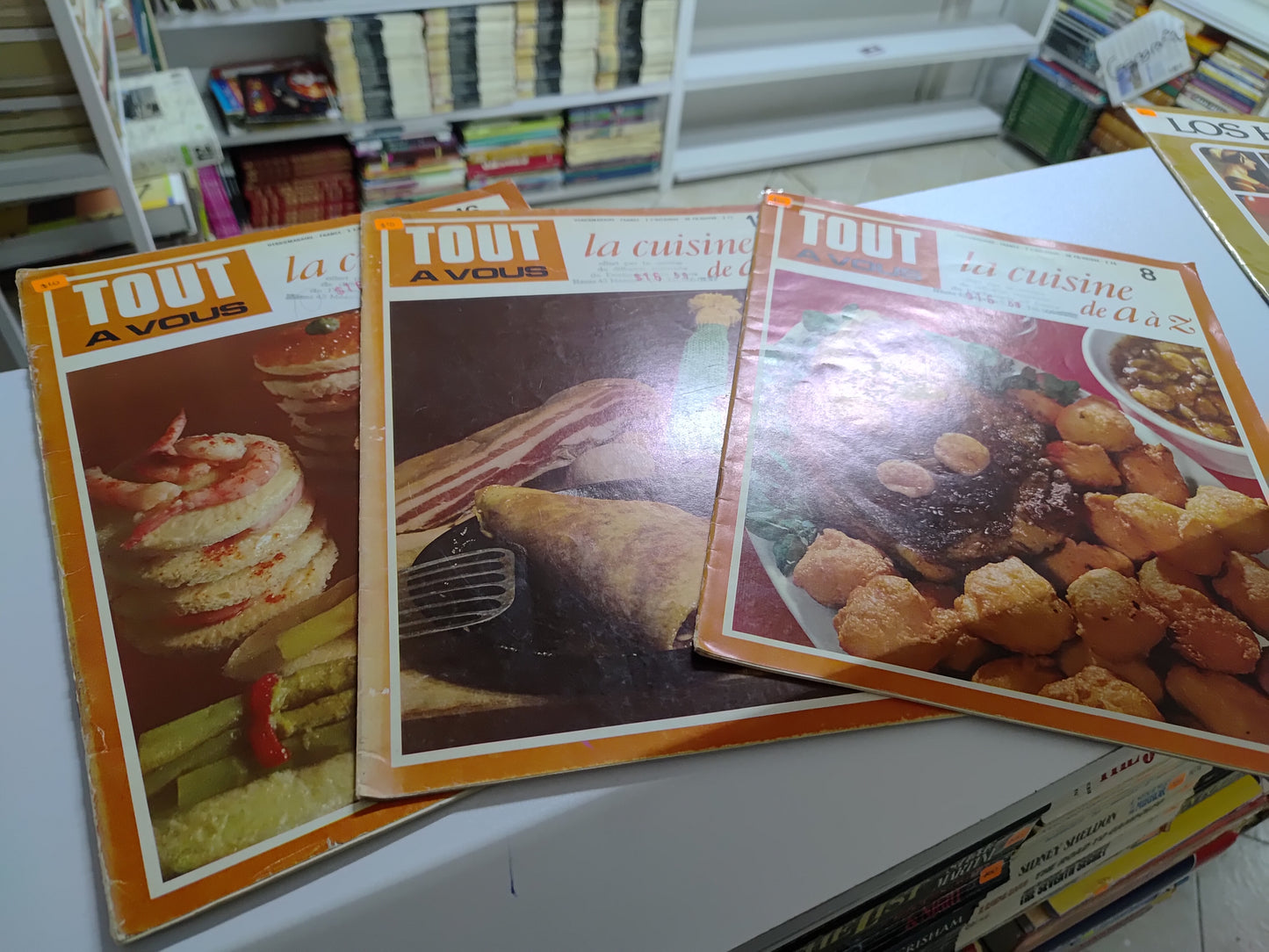 REVISTAS TOUT A VOUS USADO COCINA JUAREZ 515 3 TOMOS $10 C/U
