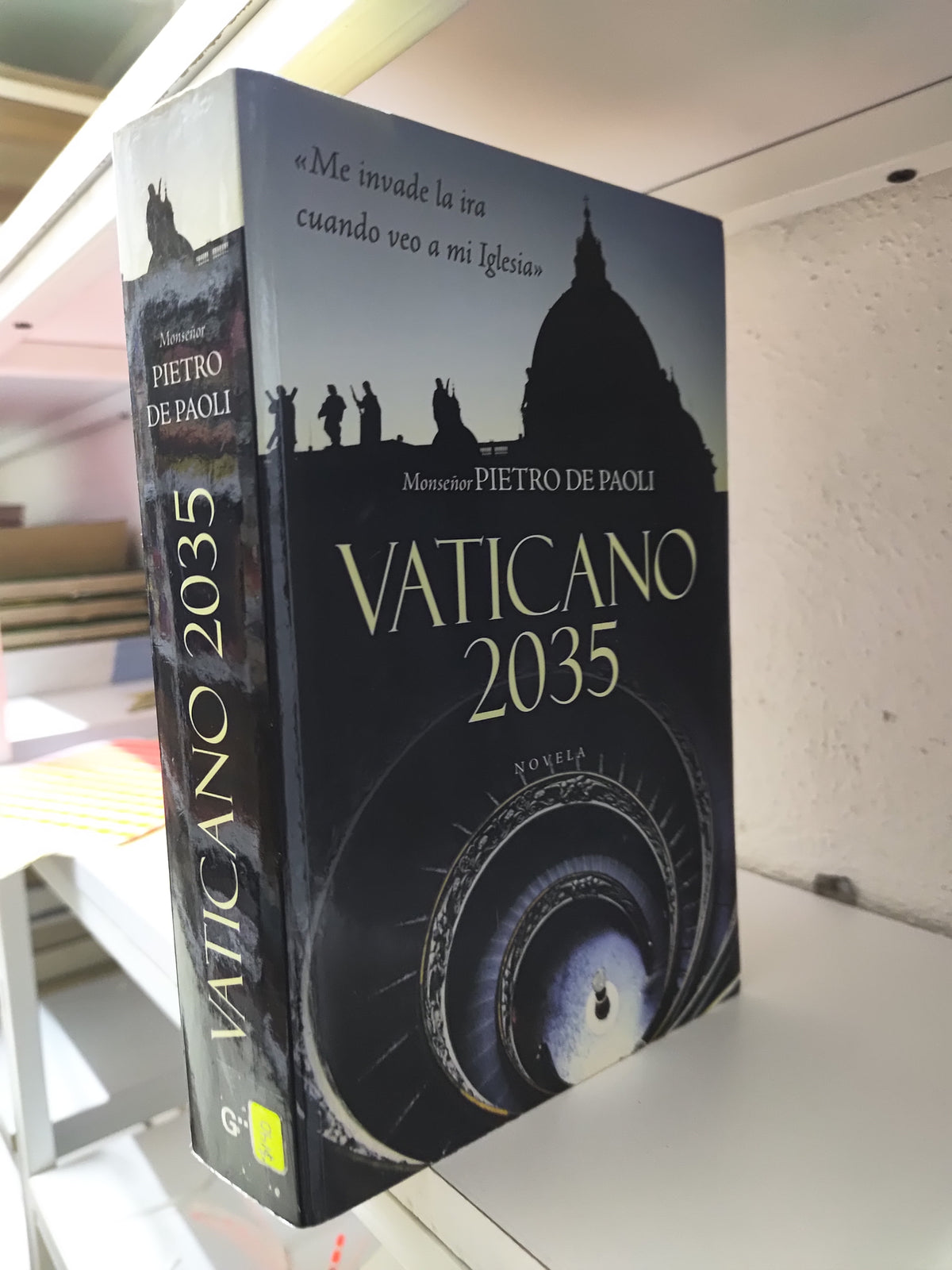 VATICANO 2035 POR PETER DE PAOLI USADO NOVELAS JUAREZ 515