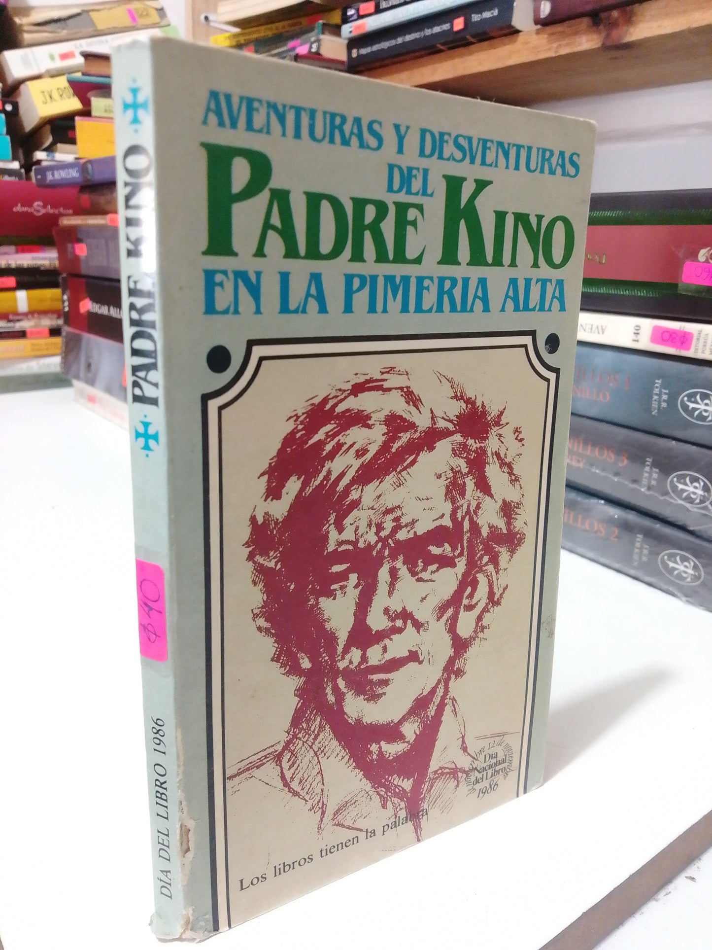AVENTURAS Y DESAVENTURAS DEL PADRE KINO EN LA PRIMERA ALTA POR RELIPE GARRIDO USADO NOVELA JUÁREZ