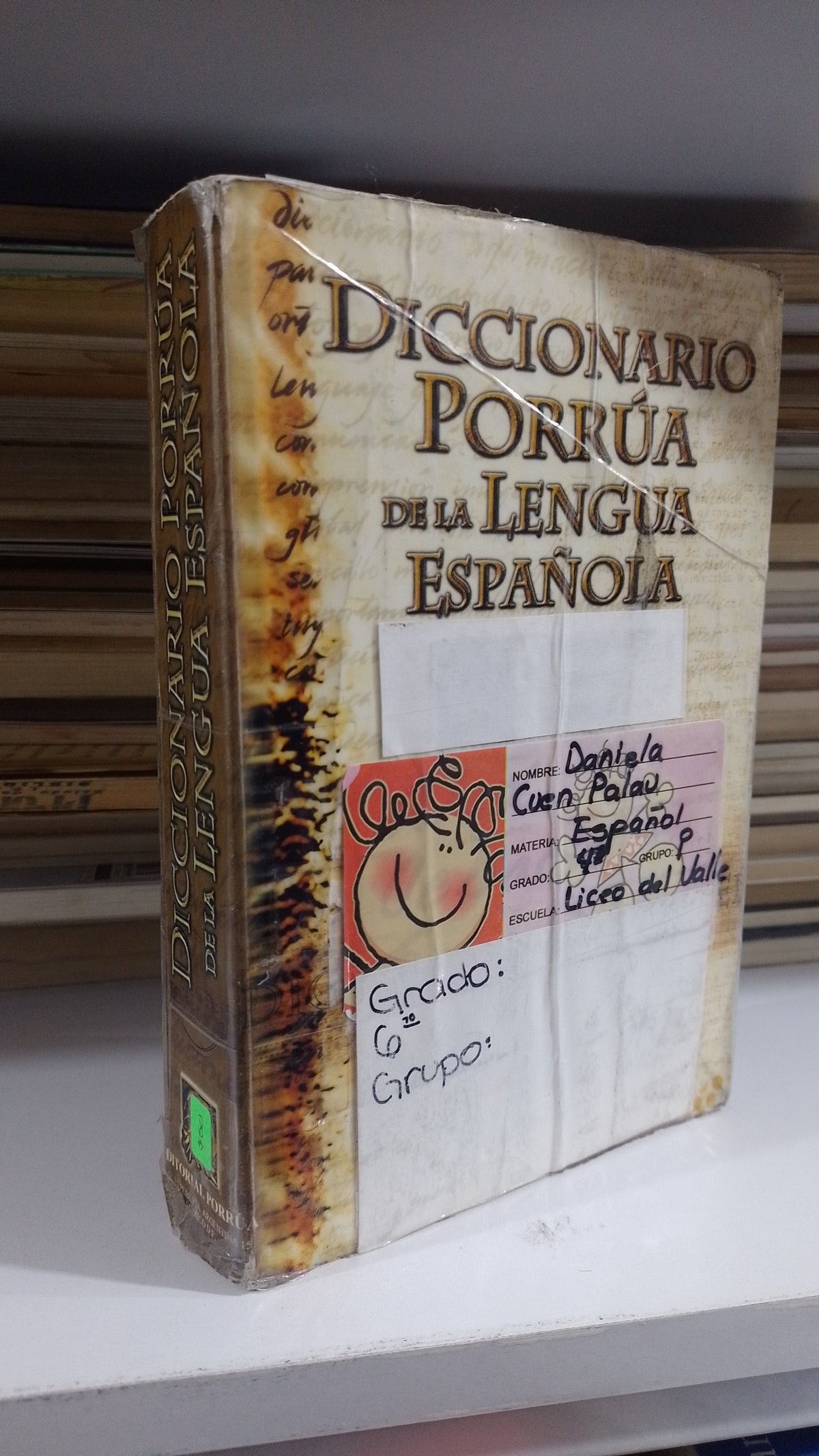 DICCIONARIO PORRUA DE LA LENGUA ESPAÑOLA POR ANTONIO RALUY POUDEVIDA USADO EDUCACION JUAREZ 507