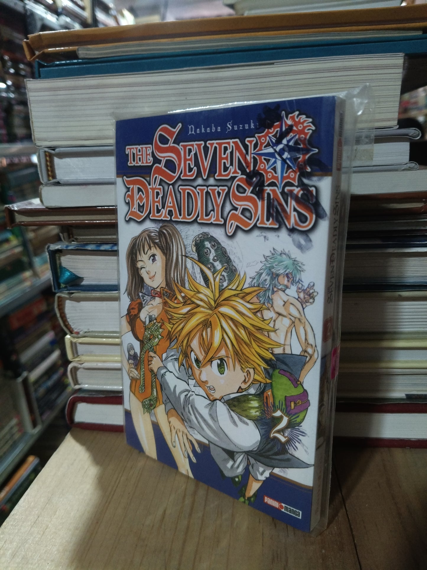 THE SEVEN DEADLY SINS POR NAKABA SUZUKI USADO NOVELA ALDAMA