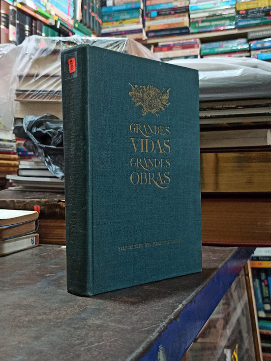 GRANDES VIDAS GRANDES OBRAS POR READER'S DIGEST USADO ANTIGUOS ALDAMA