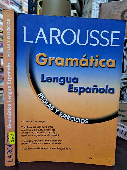 GRAMÁTICA LENGUA ESPAÑOLA REGLAS Y EJERCICIOS USADO EDUCACIÓN LITERARIA 305
