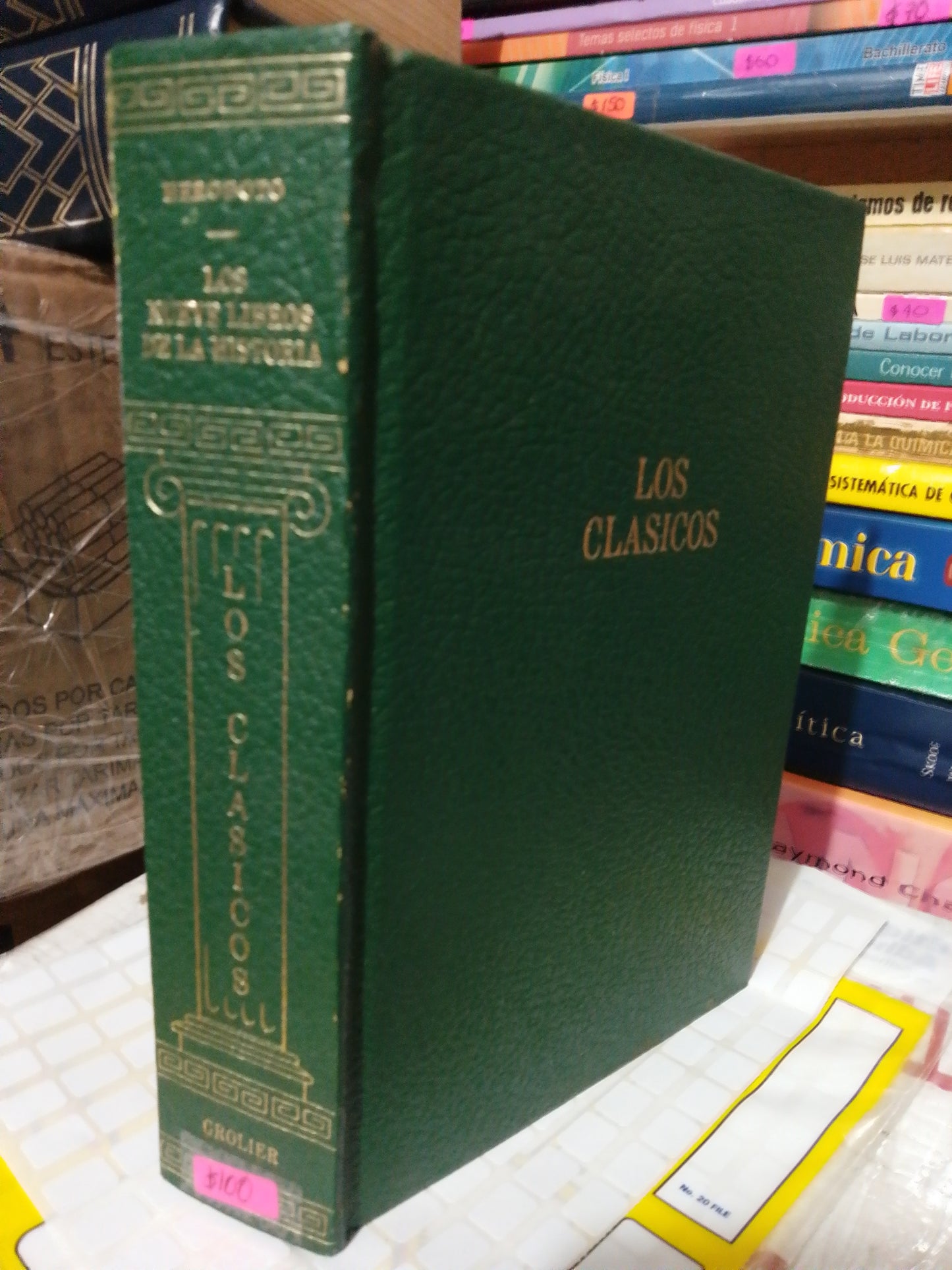 LOS NUEVE LIBROS DE LA HISTORIA POR HERODOTO USADO NOVELA JUÁREZ