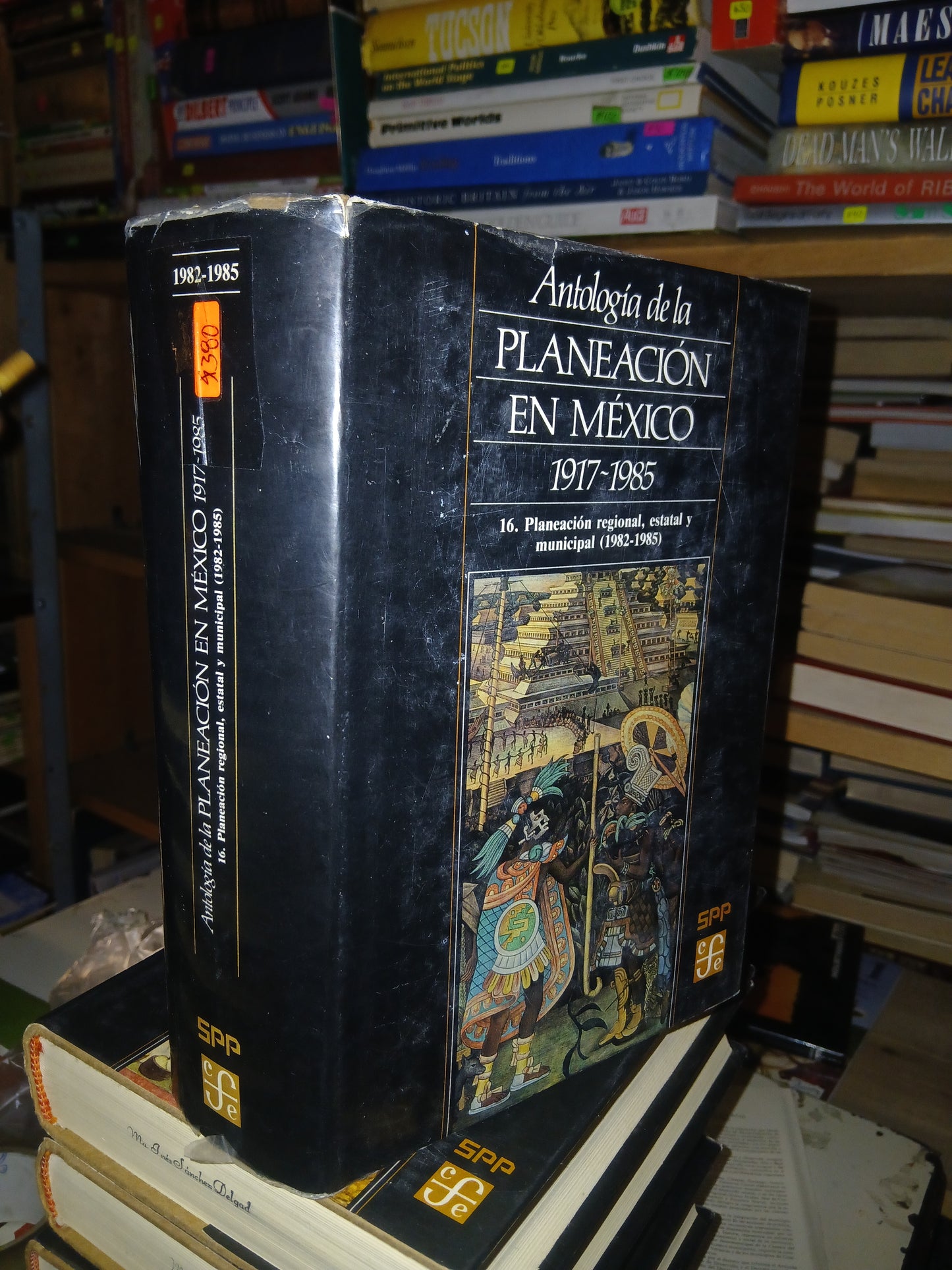 ANTOLOGÍA DE LA PLANEACIÓN EN MÉXICO 1917-1985 (TOMO 16): PLANEACIÓN REGIONAL, ESTATAL Y MUNICIPAL (1982-1985) POR LA SECRETARÍA DE PROGRAMACIÓN Y PRESUPUESTO USADO HISTORIA LITERARIO 207