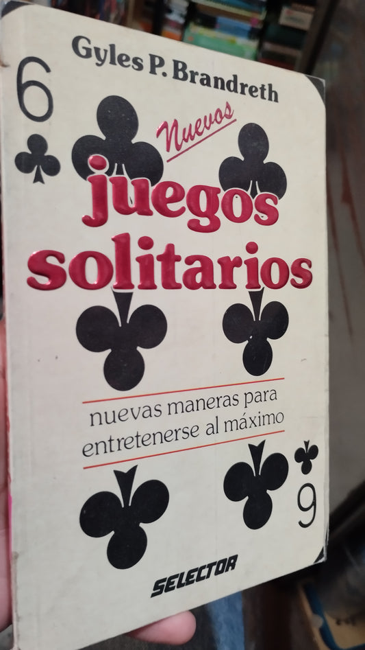 NUEVOS JUEGOS SOLITARIOS POR GYLES P BRANDRETH LIBRO USADO SUPERACION PERSONAL ALDAMA