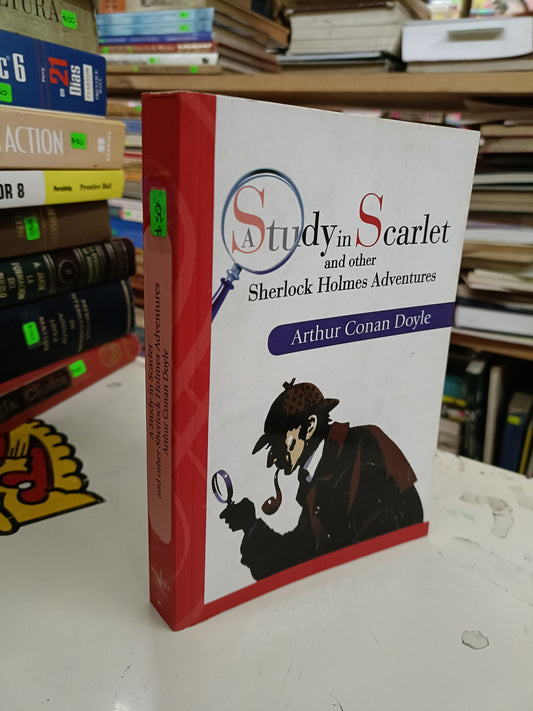 A STUDY IN SCARLET AND OTHER SHERLOCK HOLMES ADVENTURES POR ARTHUR CONAN DOYLE USADO IDIOMAS LITERARIO 207