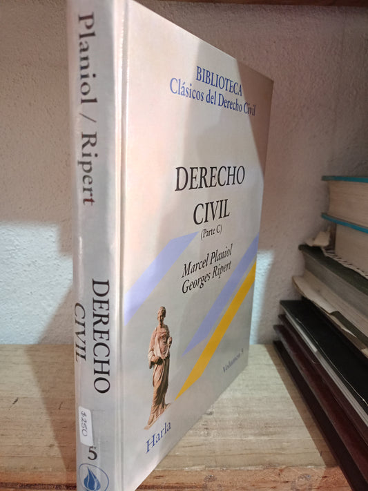 DERECHO CIVIL PARTE C VOLUMEN 5 POR MARCEL PLANIOL Y GEORGES RIPERT USADO DERECHO LITERARIO 305