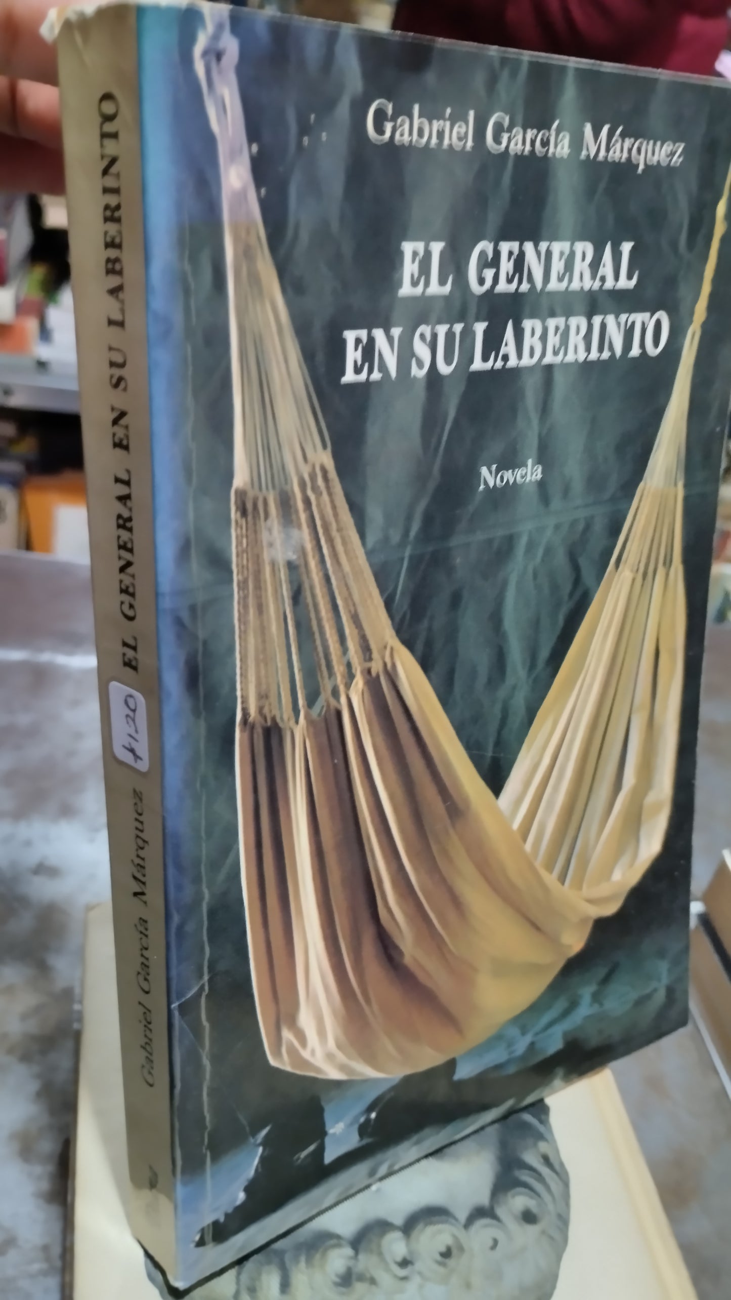 EL GENERAL EN SU LABERINTO POR GABRIEL GARCIA MARQUEZ LIBRO USADO NOVELAS ALDAMA