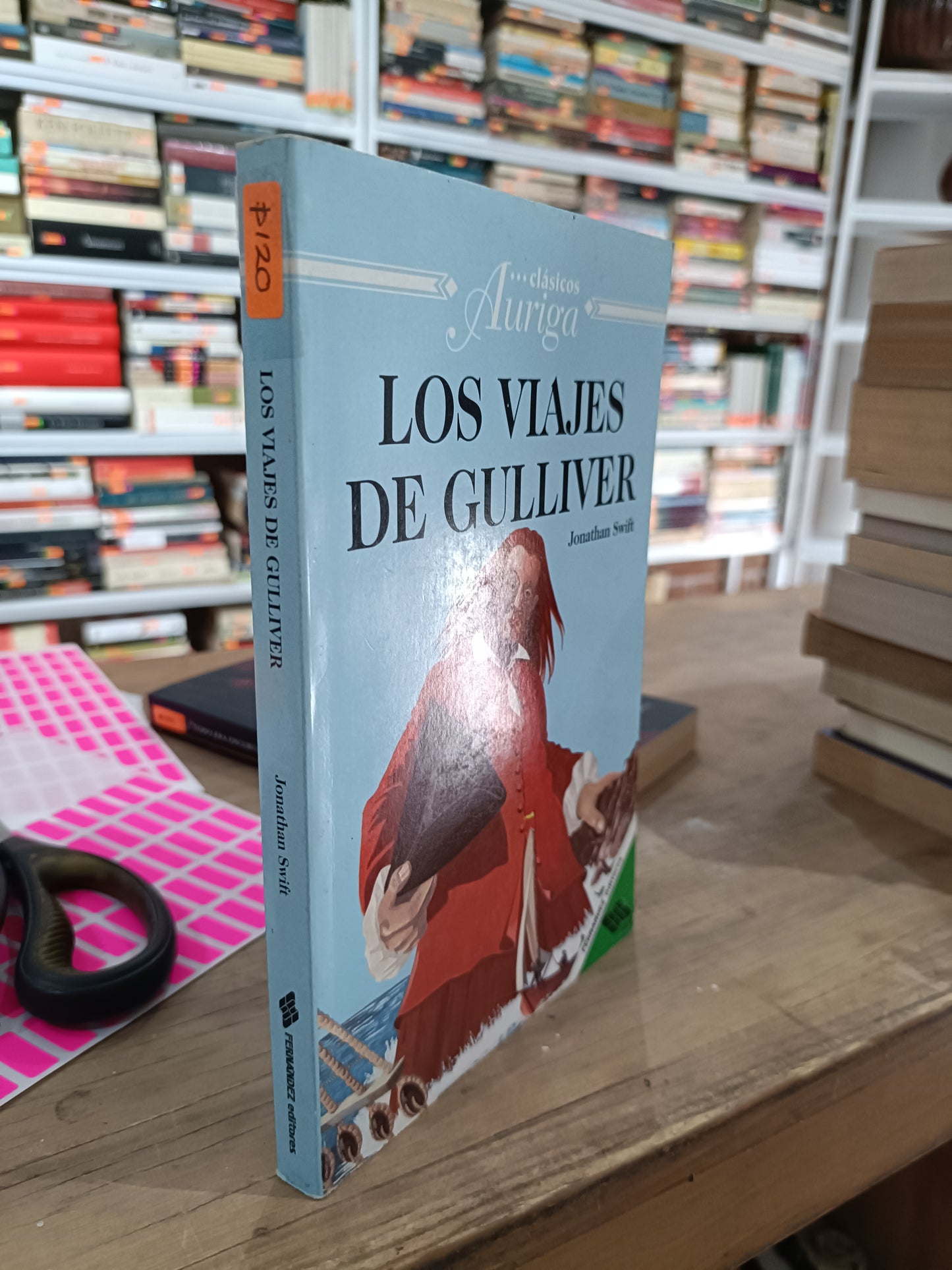 LOS VIAJES DE GULLIVER POR JONSTHAN SWOFT USADO NOVELA JUAREZ 515