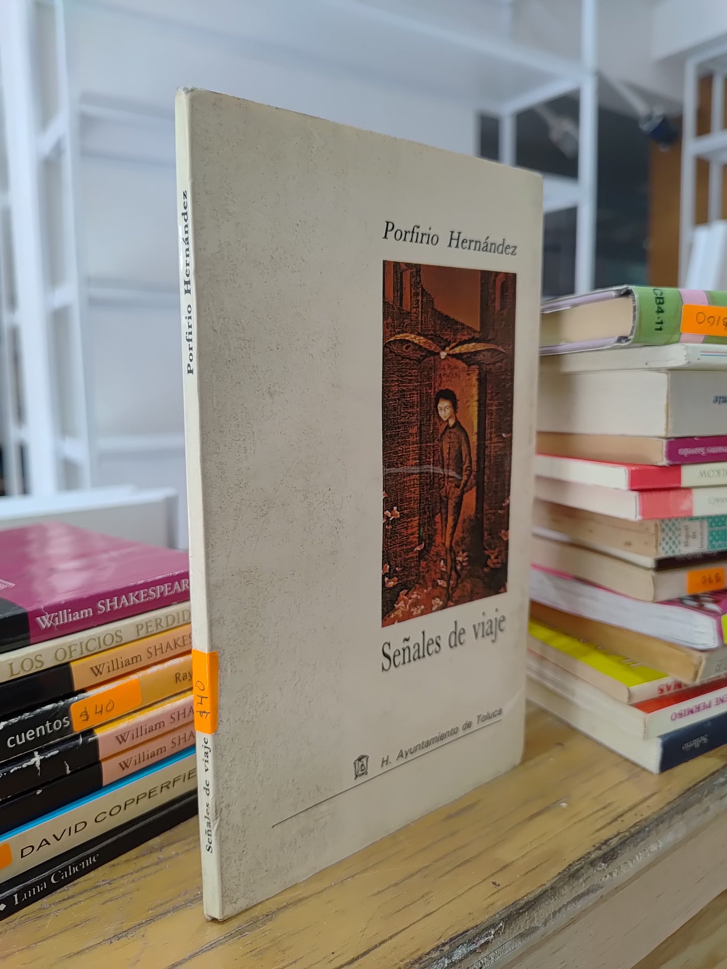 SEÑALES DE VIAJE POR PORFIRIO HERNANDEZ USADO NOVELAS JUAREZ 515