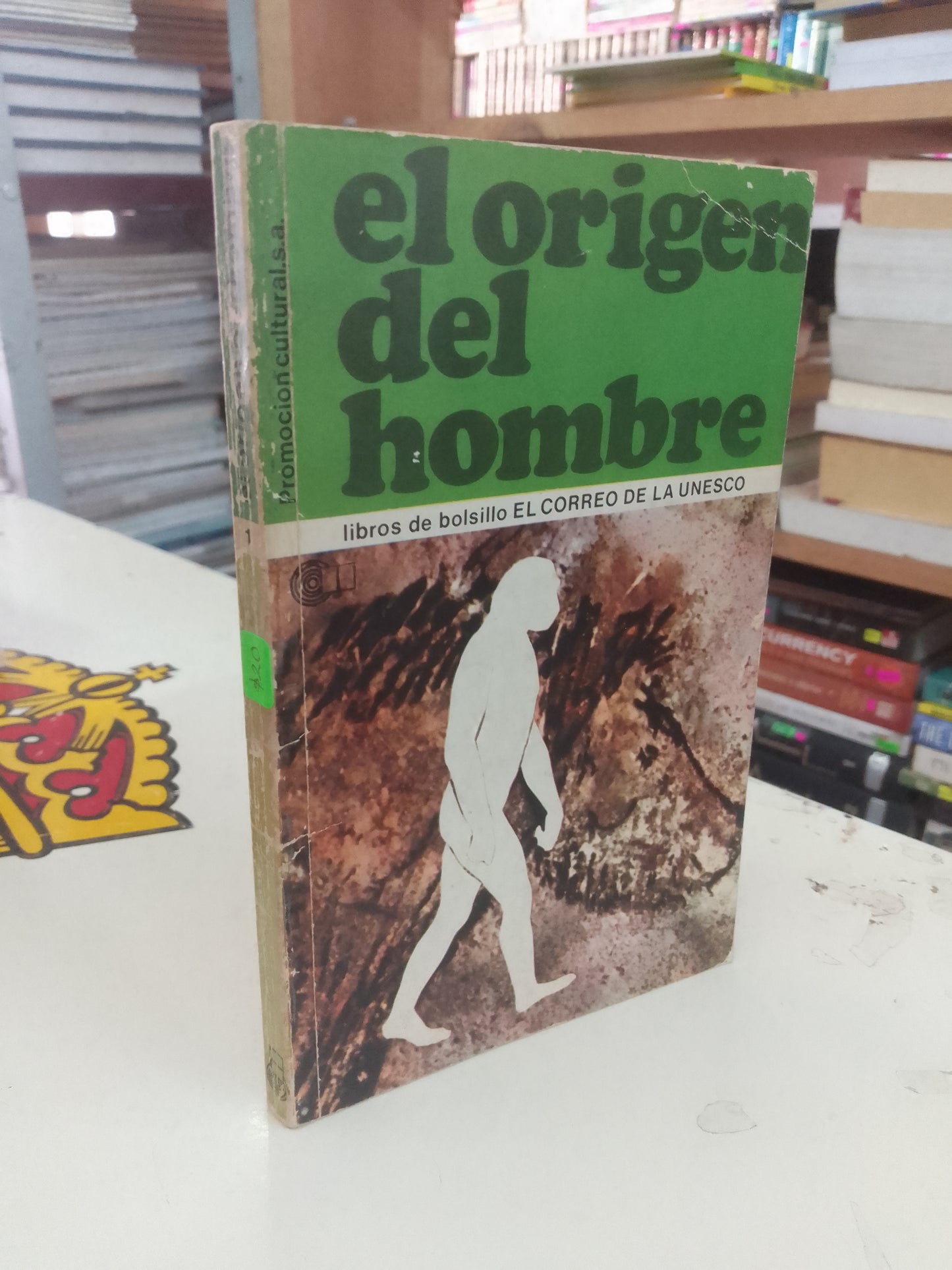 EL ORIGEN DEL HOMBRE USADO HISTORIA LITERARIO 207