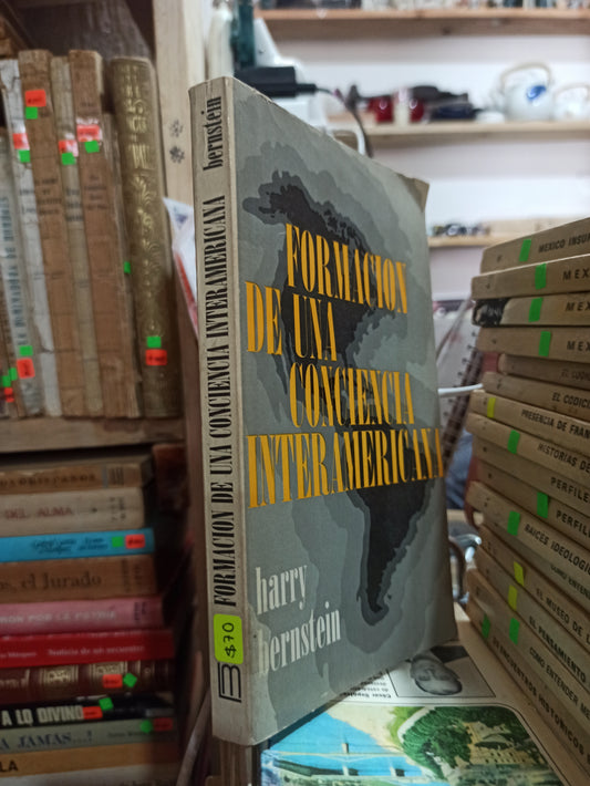 FORMACION DE UNA CONCIENCIA INTERAMERICANA POR HARRY BERNSTEIN USADO HISTORIA ALDAMA