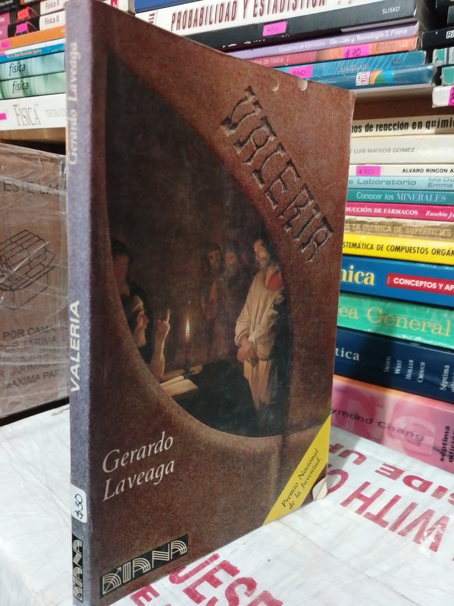 VALERIA POR GERARDO LAVEAGA USADO NOVELA JUÁREZ