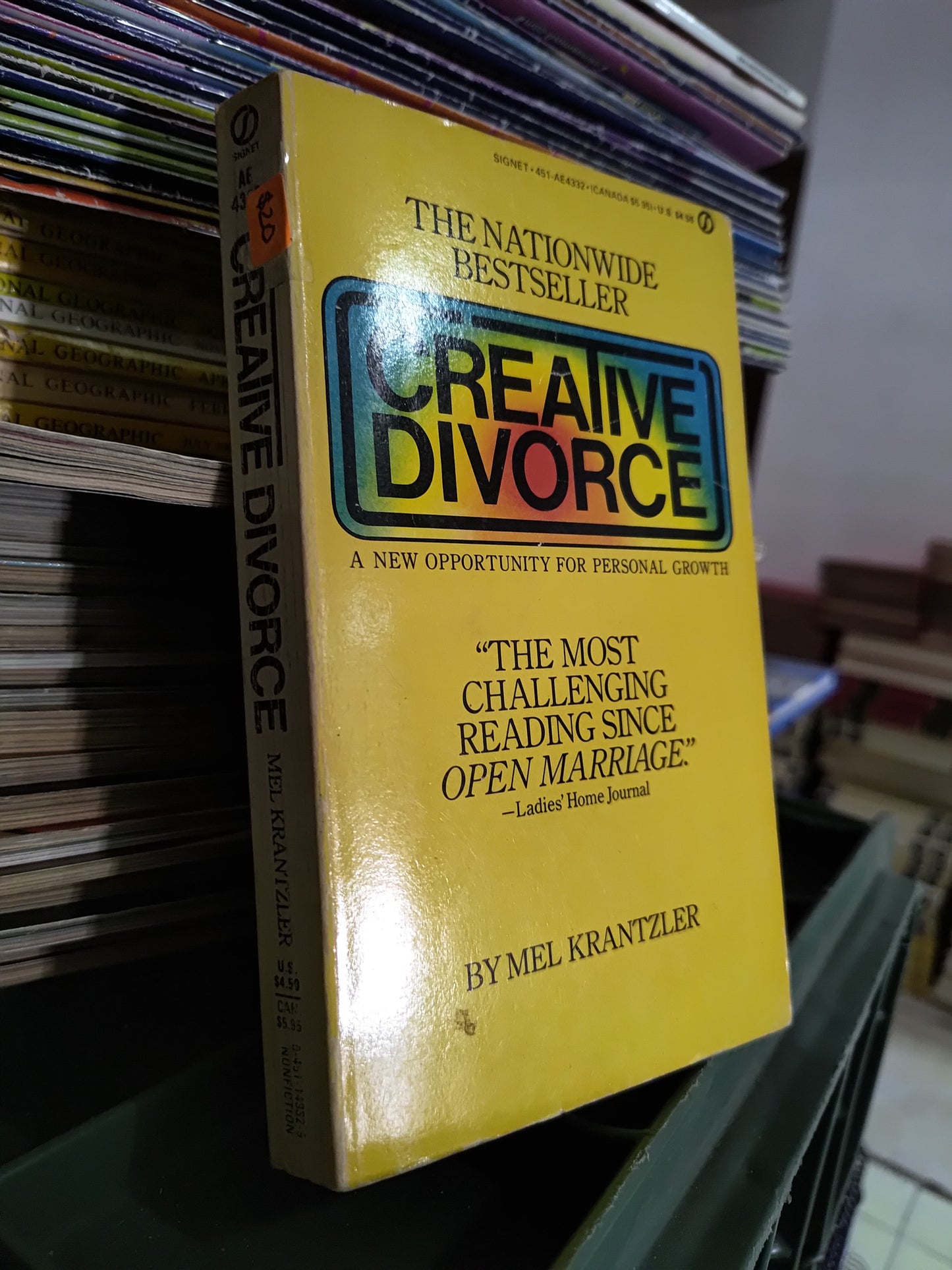 CREATIVE DIVORCE POR MEL KRANTZLER USADO IDIOMAS JUAREZ 515