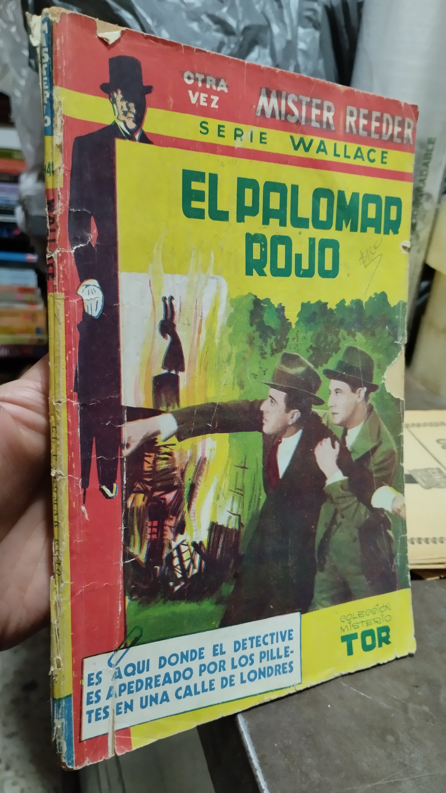 EL PALOMAR ROJO POR JOHN TRABEN LIBRO USADO ANTIGUO ALDAMA