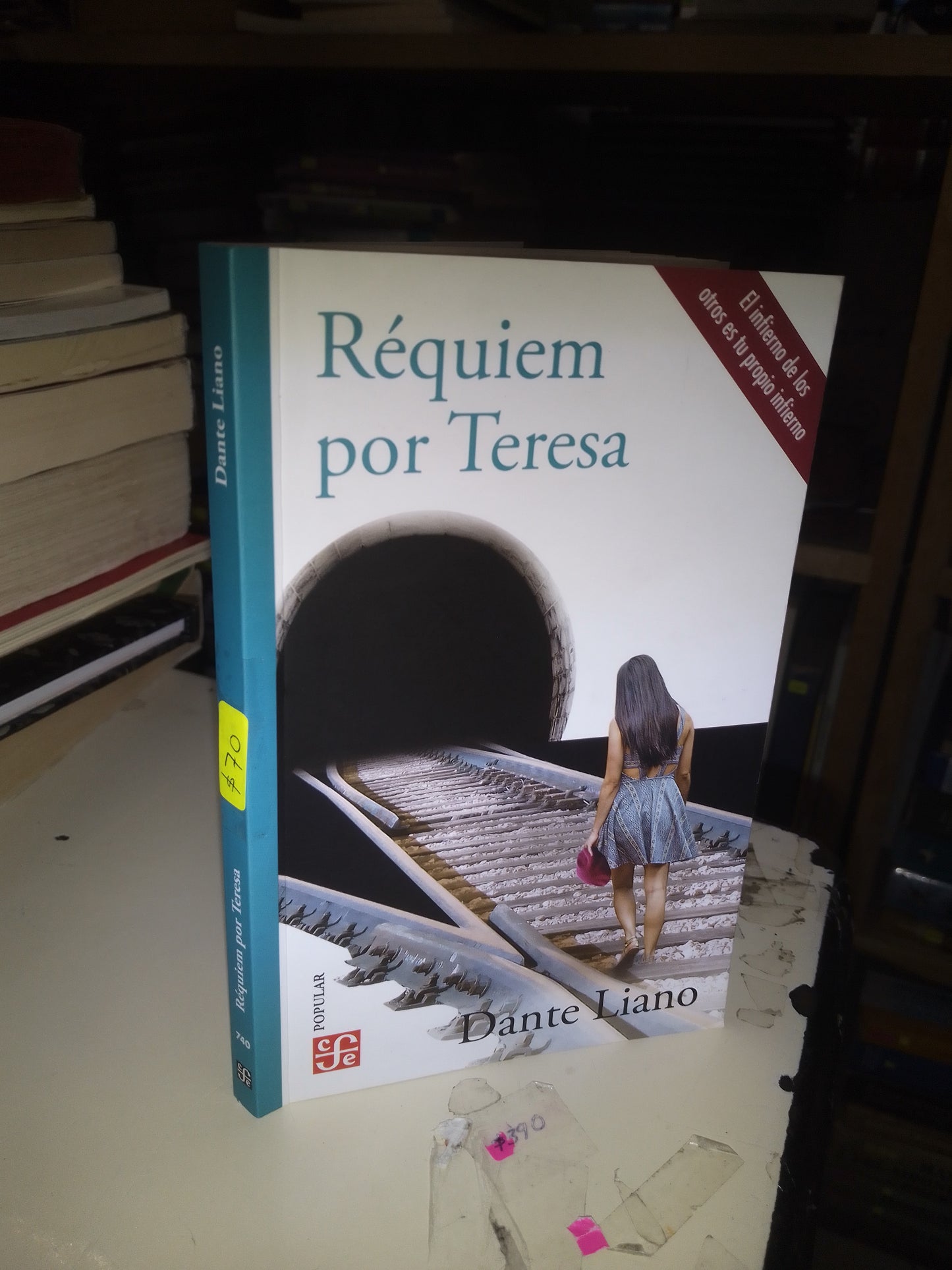 REQUIEM POR TERESA POR DANTE LIANO USADO  NOVELA LITERARIO 207