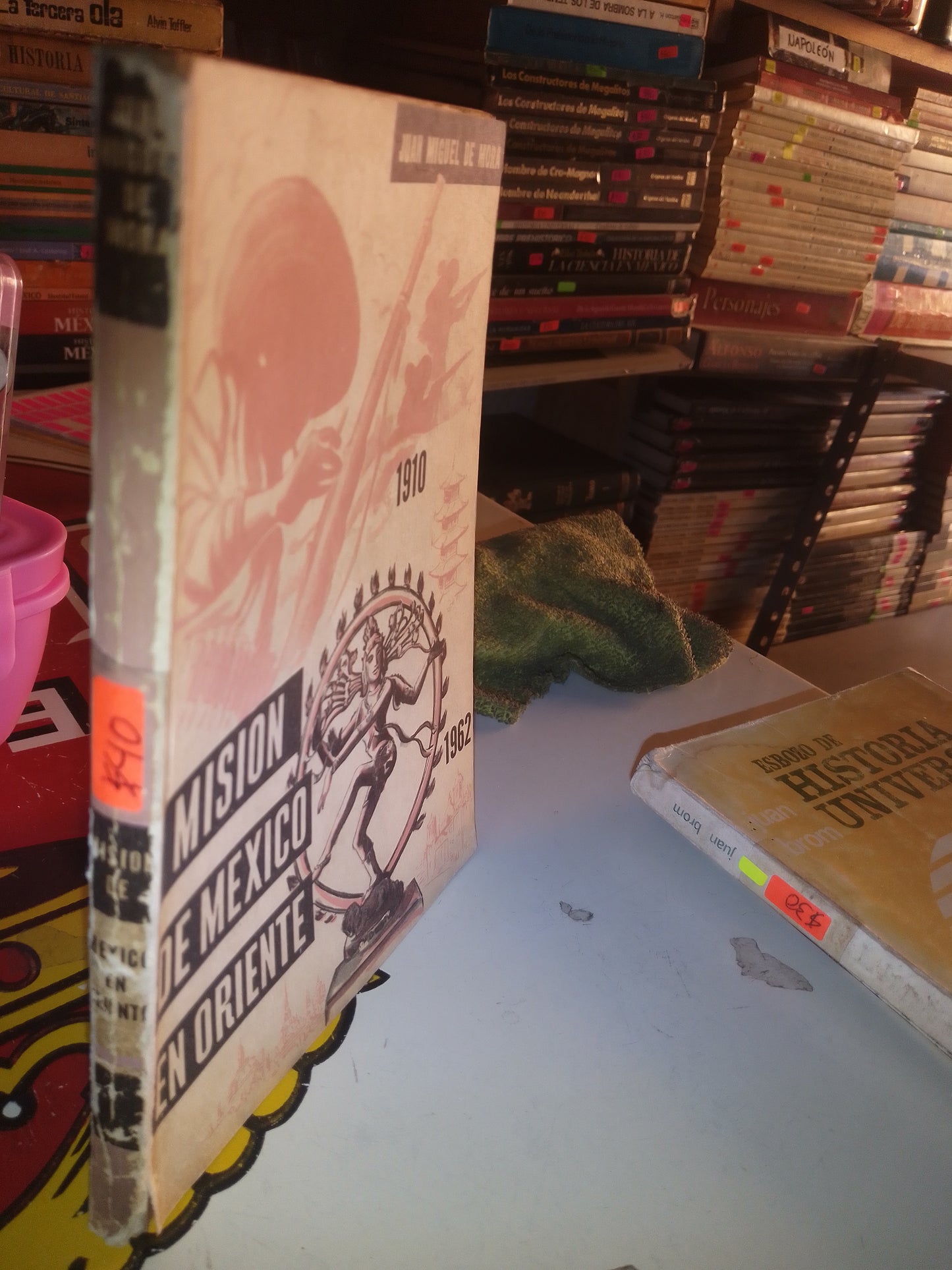 MISION DE MÉXICO EN ORIENTE POR JUAN MIGUEL DE MORA USADO HISTORIA LITERARIO 207