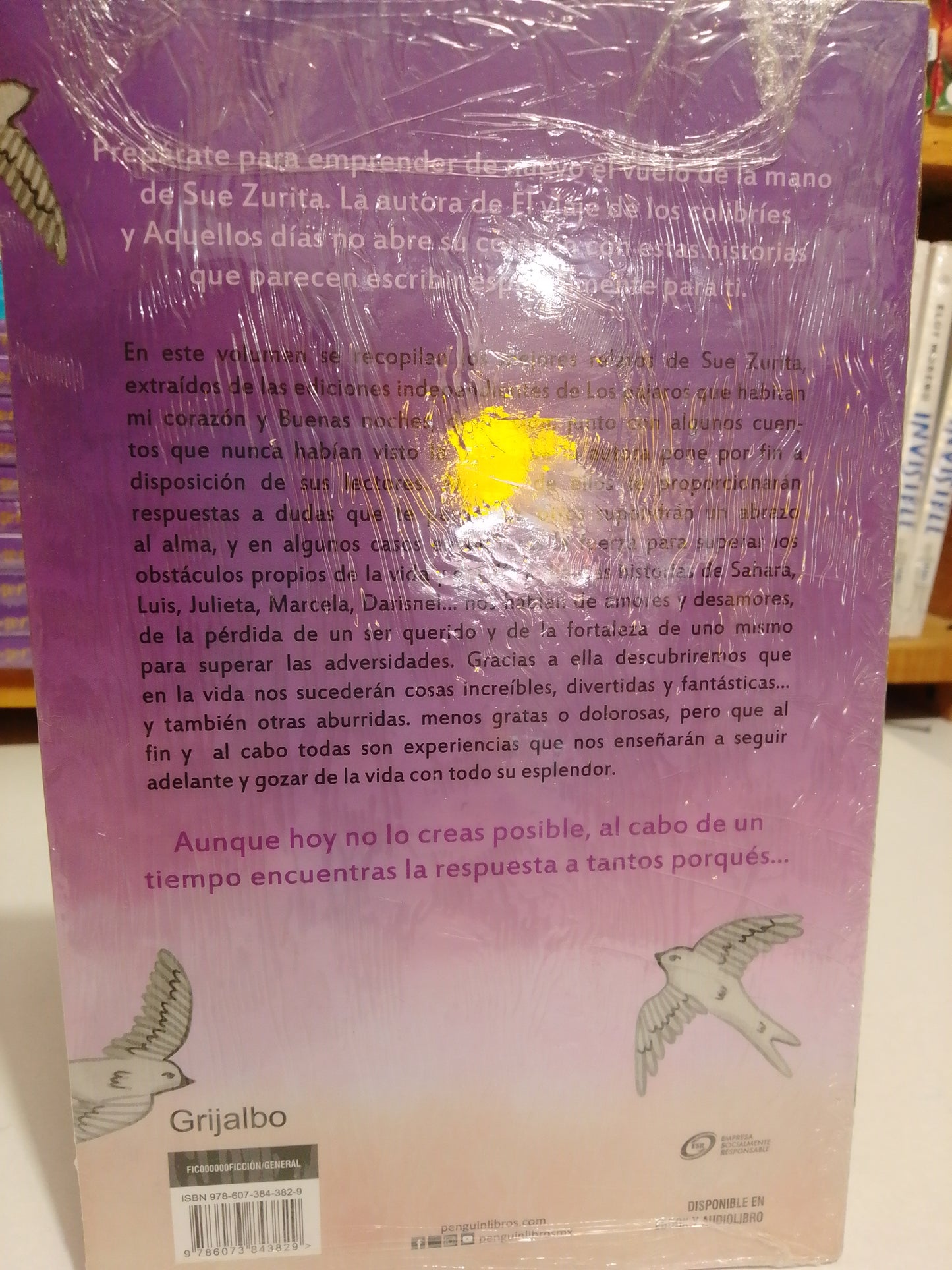 LOS PAJAROS QUE HABITAN MI CORAZON Y OTROS CUENTOS POR SUE ZURITA NUEVO JUAREZ
