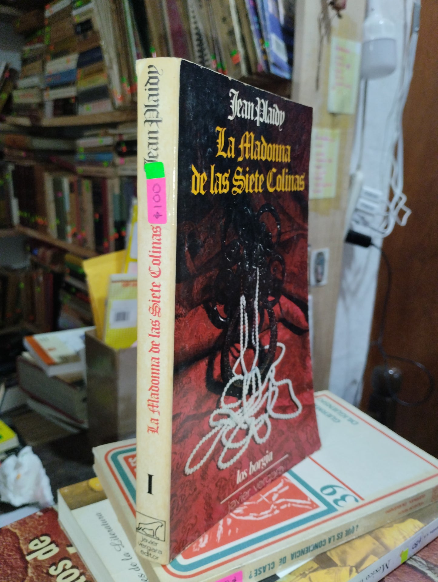 LA MADONNA DE LAS SIETE COLINAS POR JEAN PLAIDY USADO NOVELAS ALDAMA