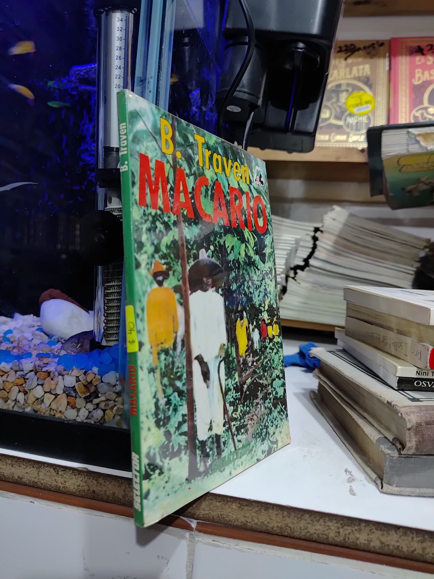 MACARIO POR B. TRAVEN USADO NOVELAS JUAREZ