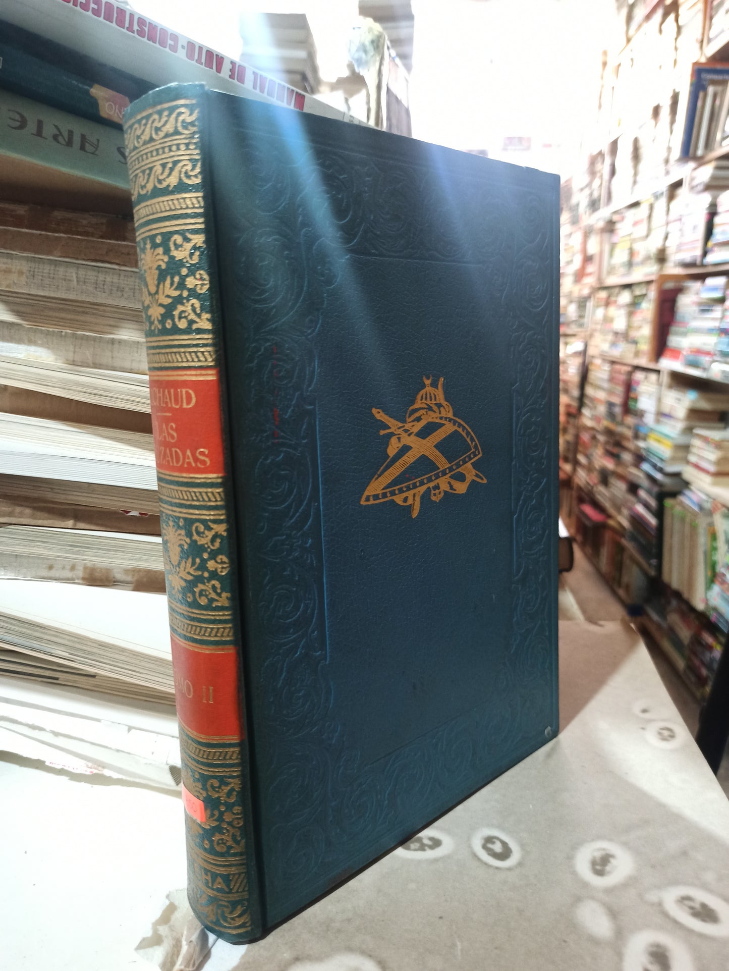 HISTORIA DE LAS CRUZADAS POR J. F. MICHAUD USADO ANTIGUO ALDAMA