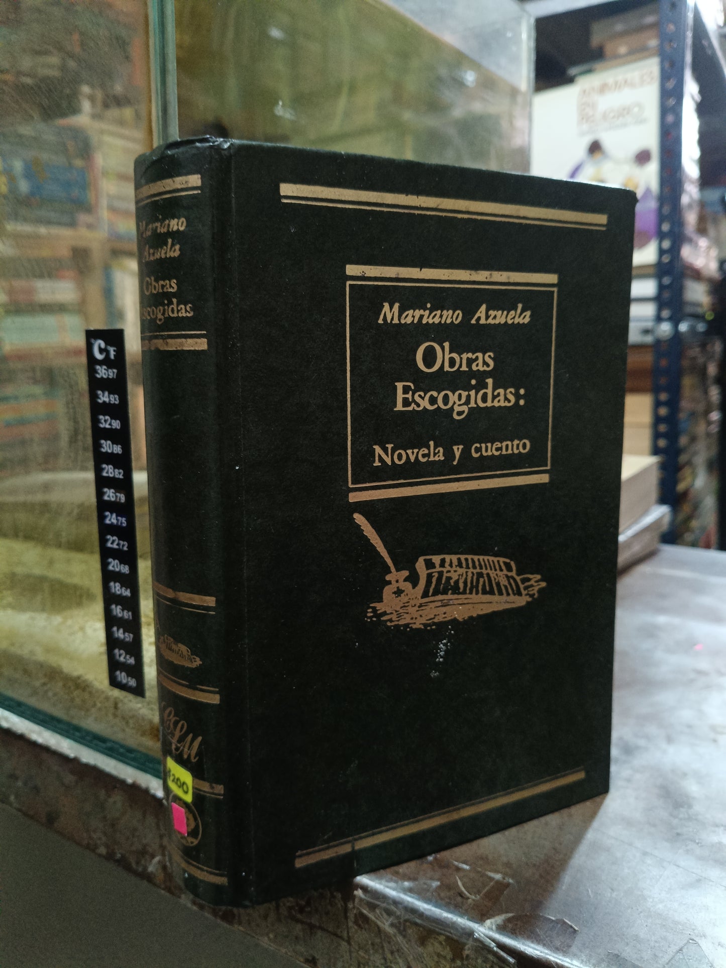 OBRAS ESCOGIDAS POR MARIANO AZUELA USADO NOVELA ALDAMA