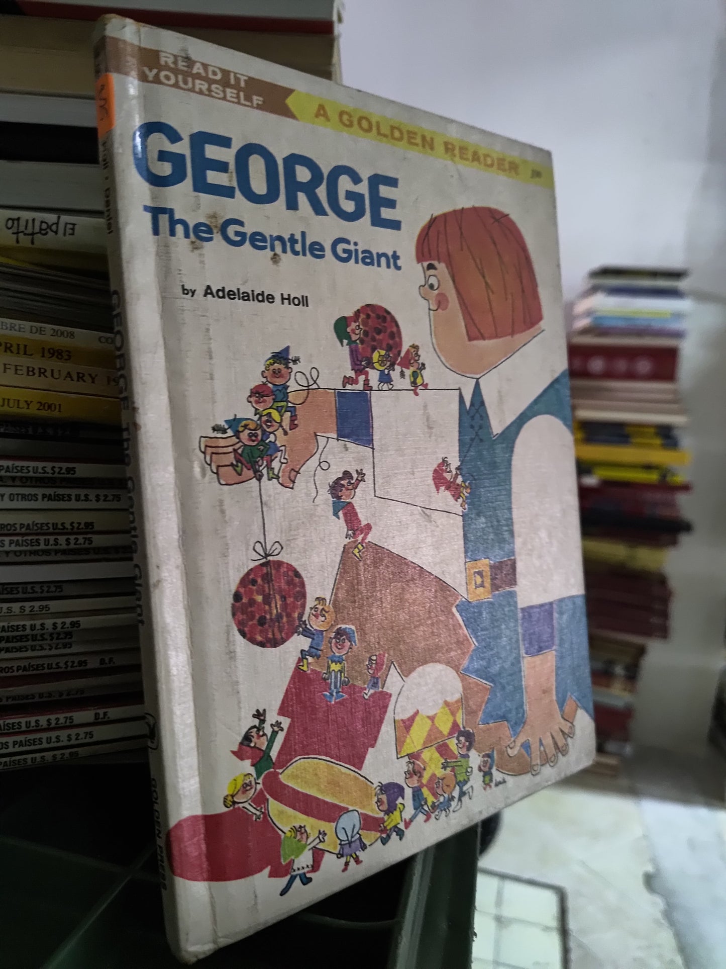GEORGE THE GENTLE GIANT POR ADELAIDE HOLL USADO IDIOMAS JUAREZ 515