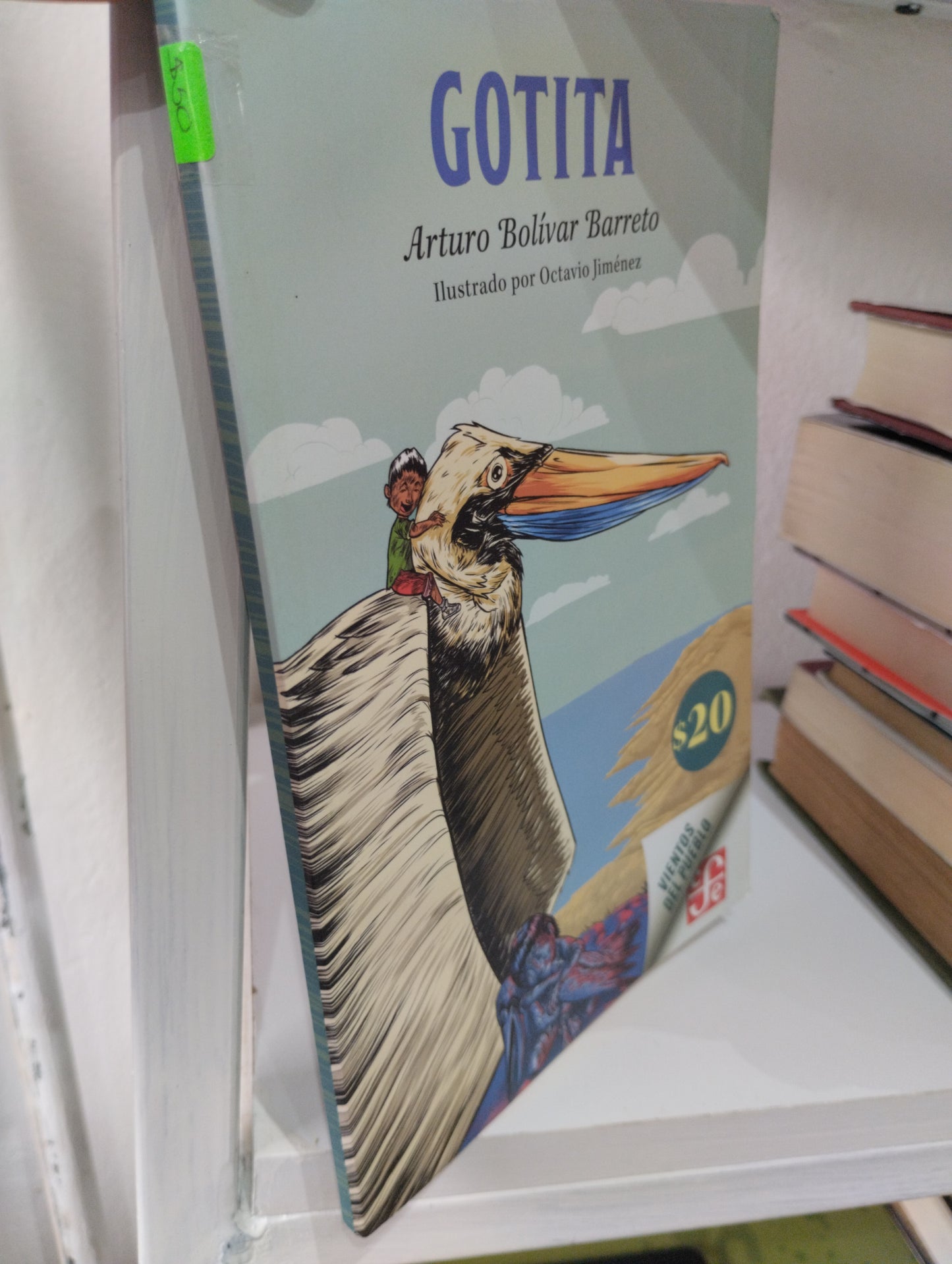 GOTITA ARTURO BOLIVAR BARRETO USADO NOVELAS JUAREZ 515