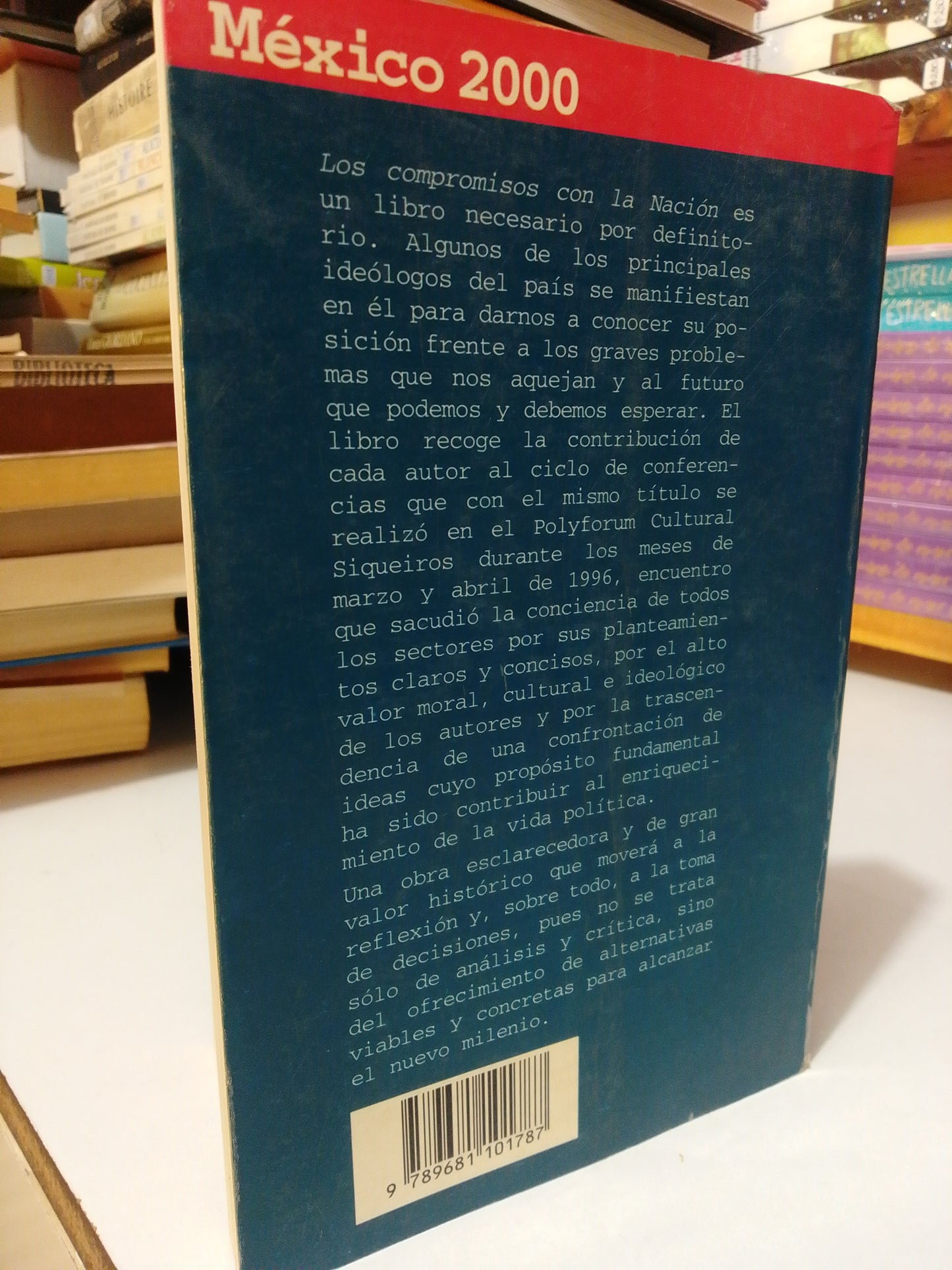 LOS COMPROMISOS CON LA NACION POR CARLOS FUENTES, LORENZO MEYER USADO HISTORIA JUAREZ
