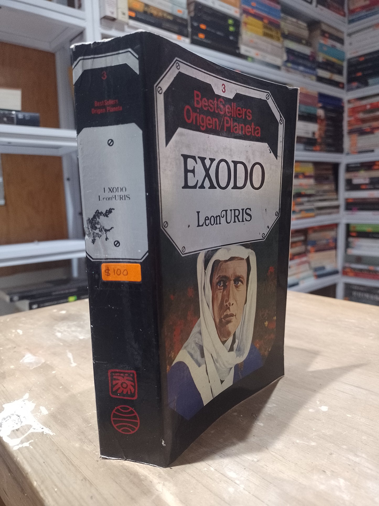EXODO POR LEON URIS USADO NOVELA JUAREZ 515