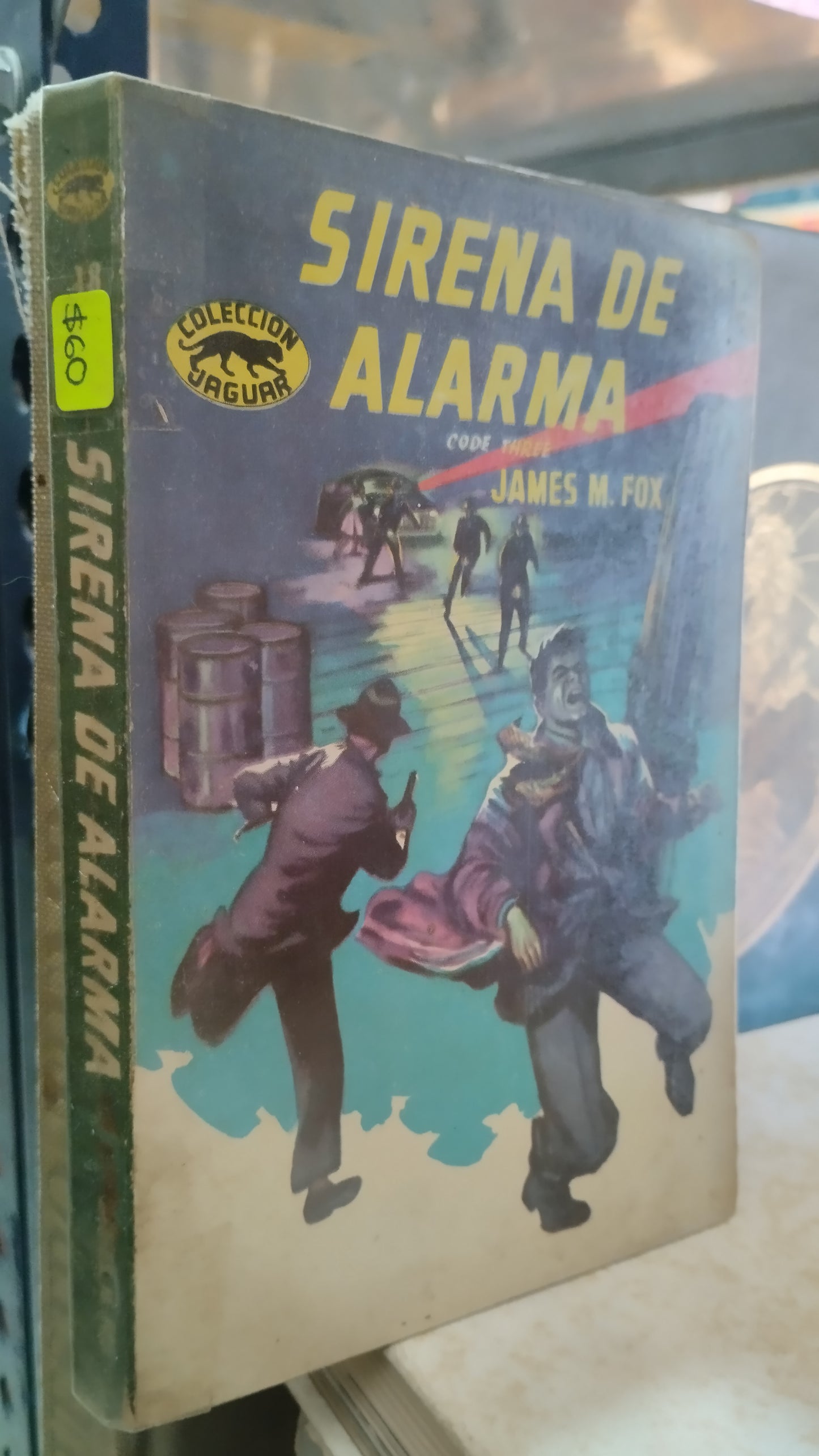 SIRENA DE ALARMA POR JAMES M FOX LIBRO USADO NOVELAS ALDAMA