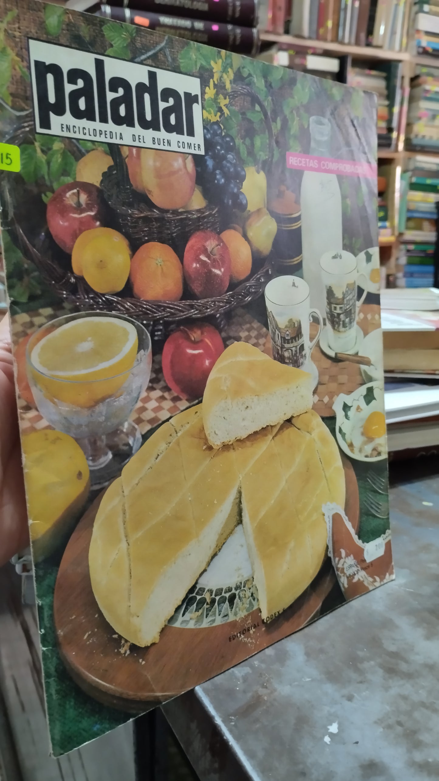 PALADAR RECETAS COMPROBADAS 41 LIBRO USADO COCINA ALDAMA