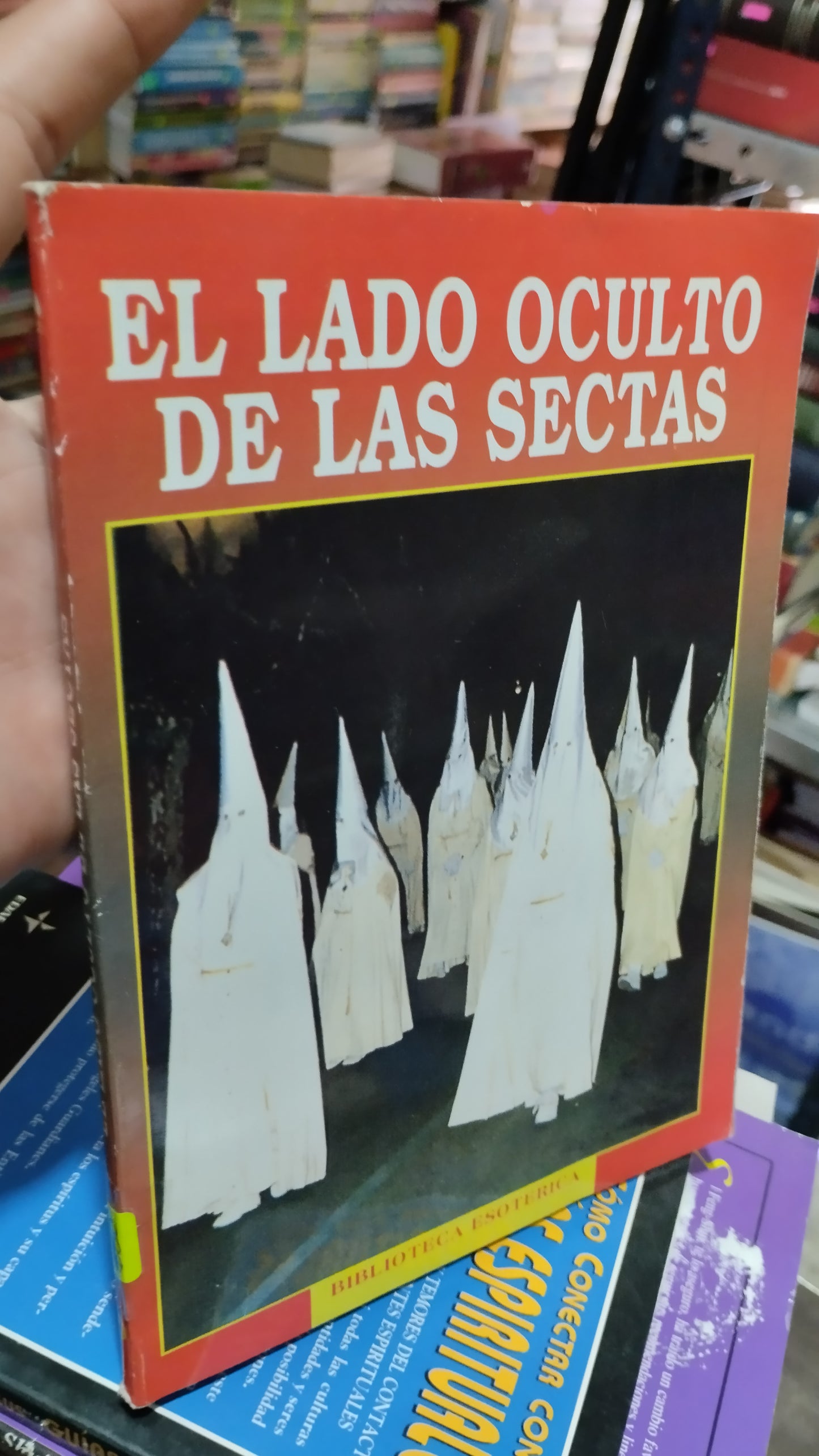 EL LADO OCULTO DE LAS SECTAS POR CLAUDIO V DE LA CRUZ LIBRO USADO ESOTERISMO ALDAMA