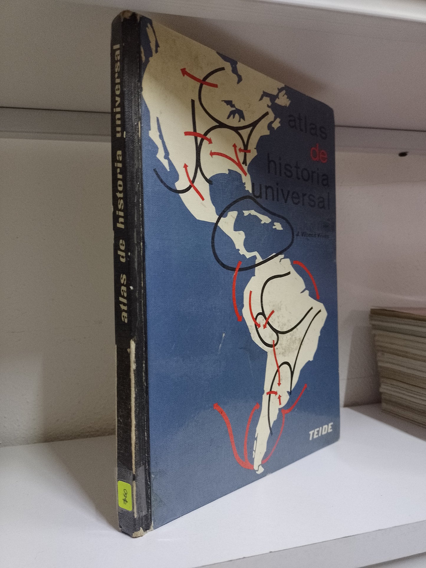 ATLAS DE HISTORIA UNIVERSAL POR J VICENS VIVES USADO GEOGRAFIA JUAREZ 515